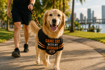 football dog walk outfit inspiration