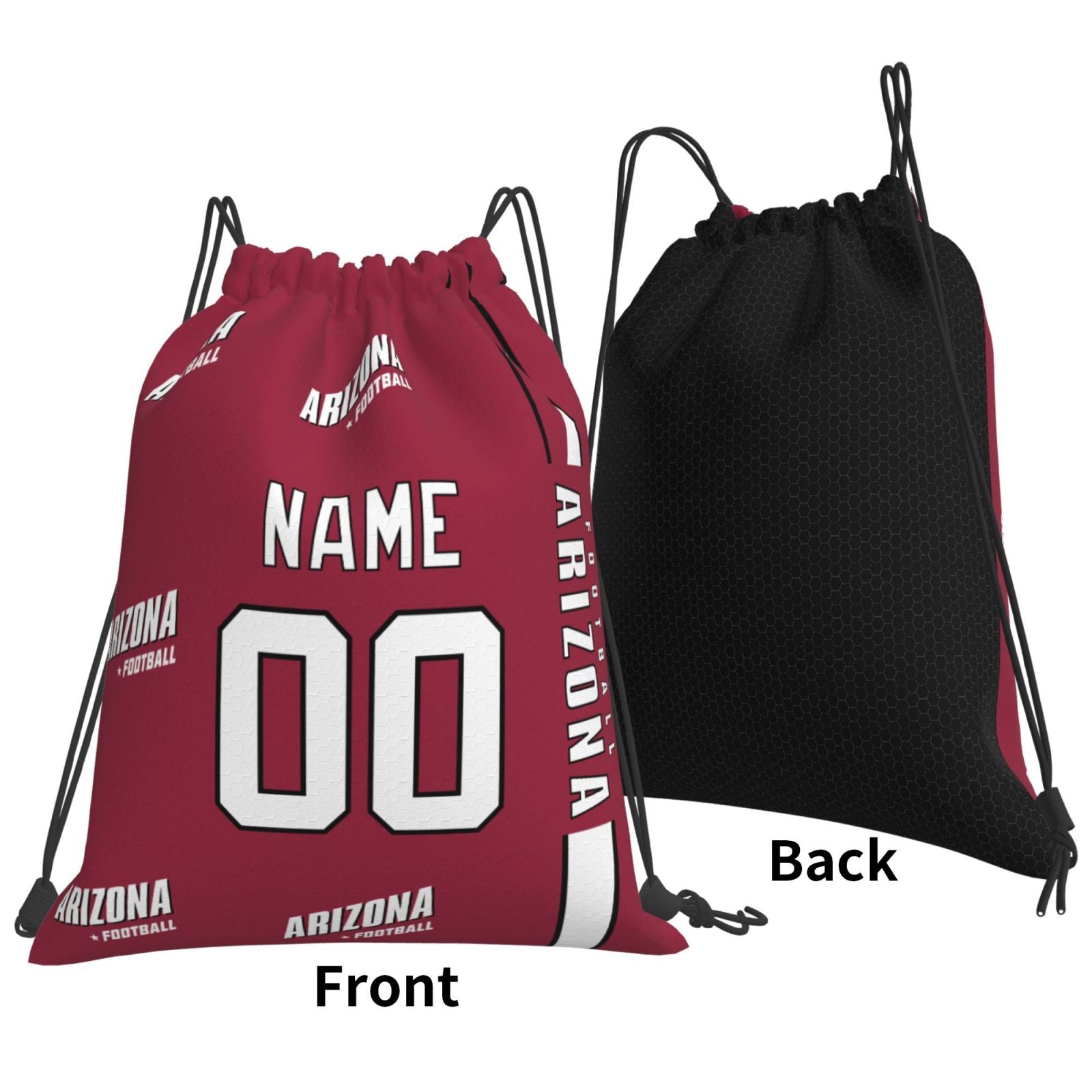 ANTKING Arizona Drawstring Bags Custom any Name and Number Backpack for Men Youth Boy Gifts ANTKING