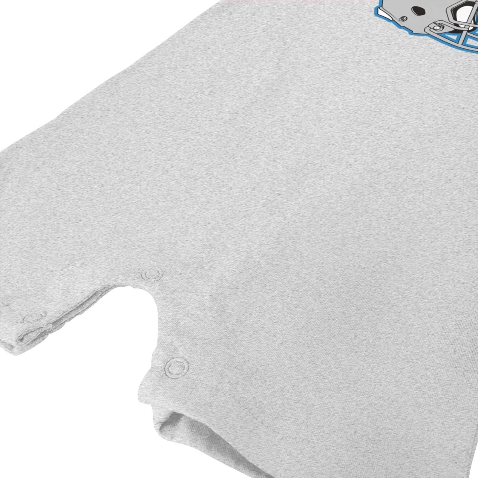 Personalized Carolin Baby Football Bodysuit - Custom Name & Number - Antking ANTKING