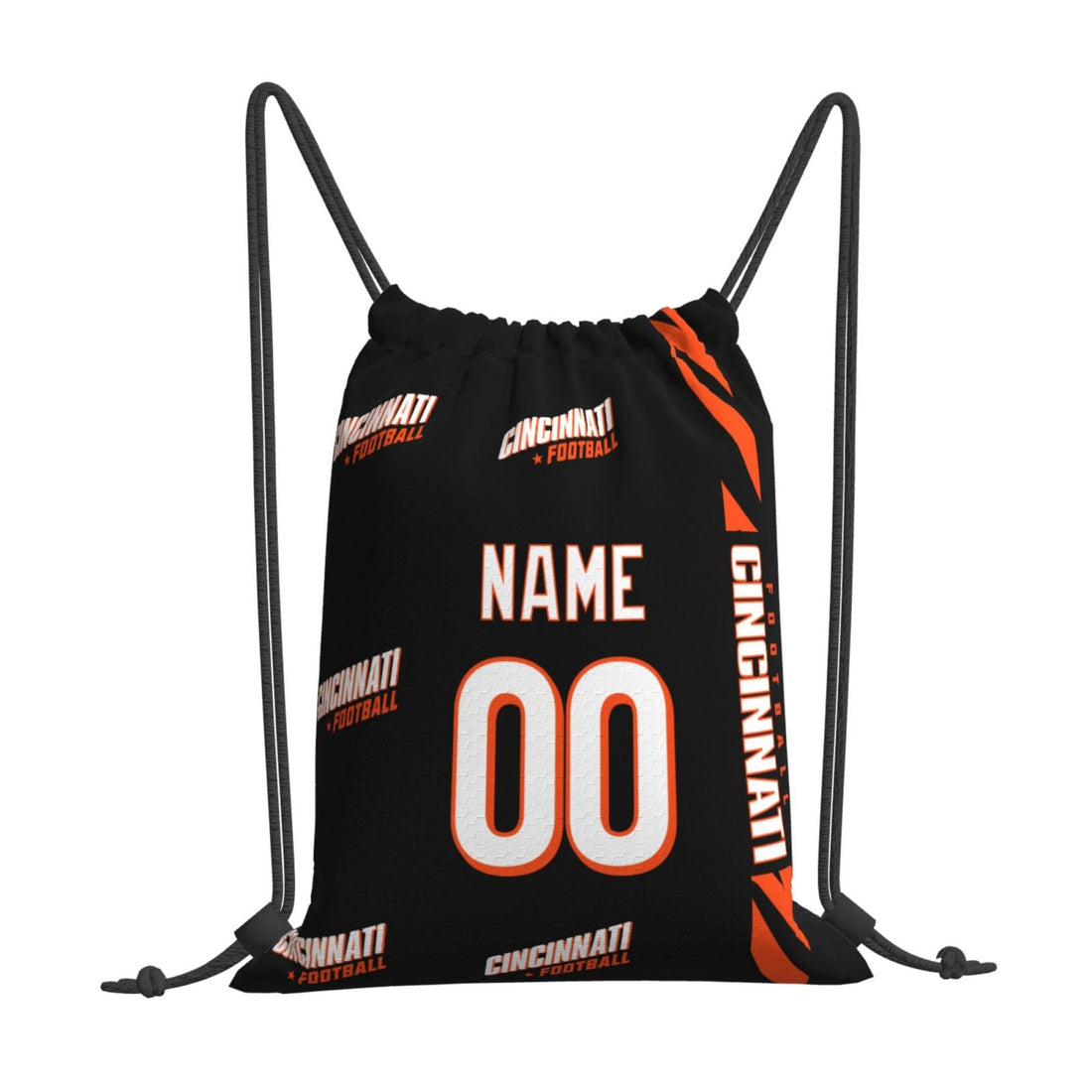 Personalized Cincinnati Football Sports Bag - Custom Athletic Gym Duffel for Fans - Antking