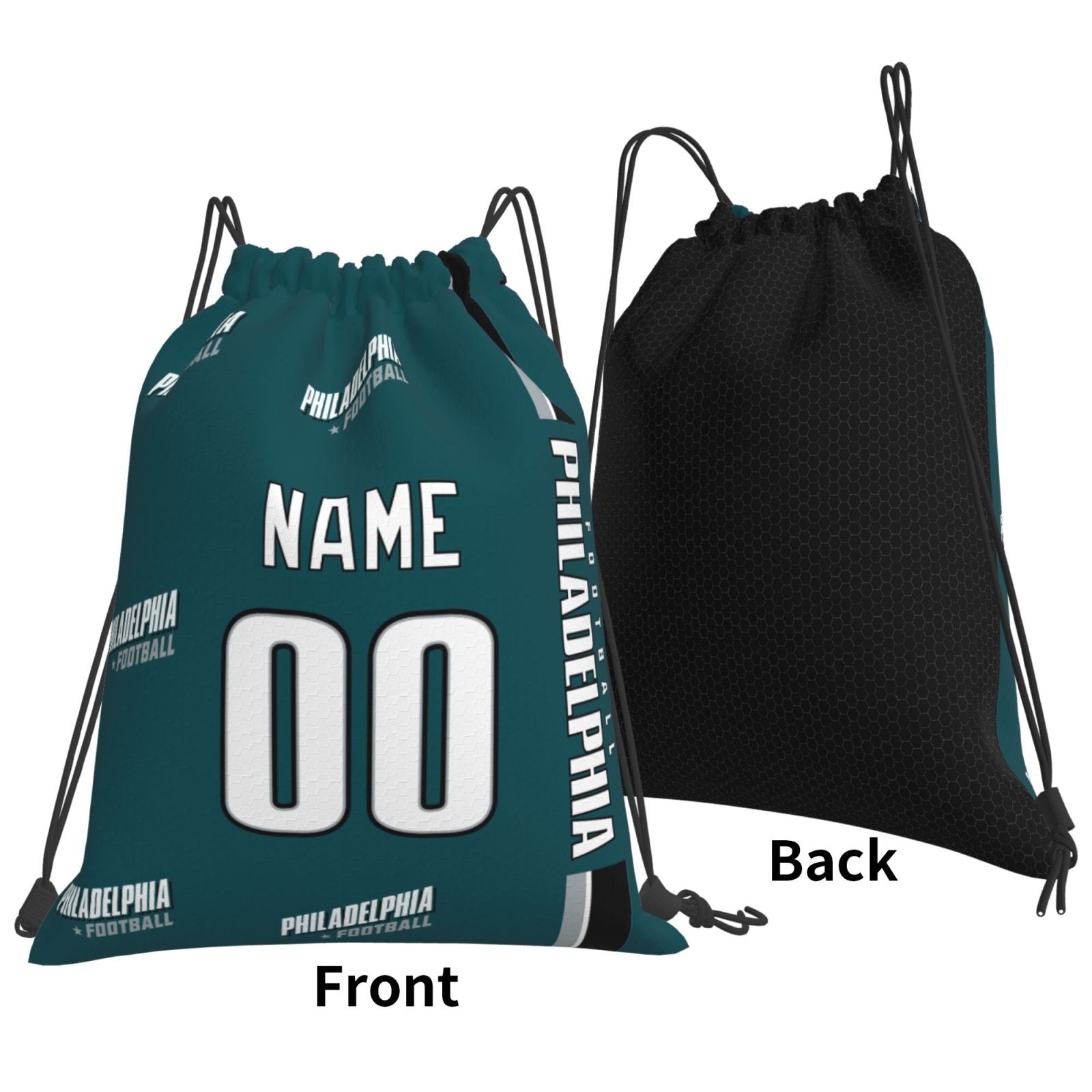 ANTKING Philadelphia Drawstring Bags Custom any Name and Number Backpack for Men Youth Boy Gifts ANTKING