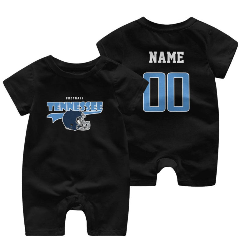 Personalized [Tennessee] Baby Onesie - Custom Football Fan Infant Bodysuit - Antking
