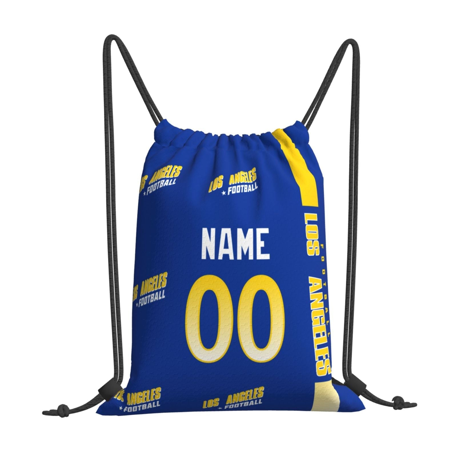 ANTKING Los Angeles Drawstring Bags Custom any Name and Number Backpack for Men Youth Boy Gifts ANTKING