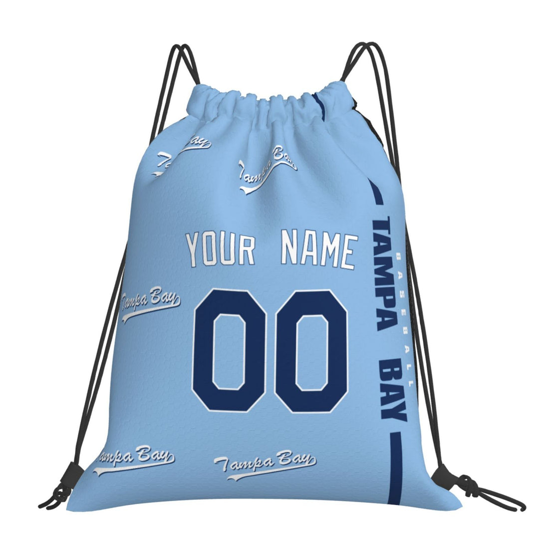 Personalized Tampa B Baseball Sports Bag - Custom Team Duffel Travel Bag - Antking