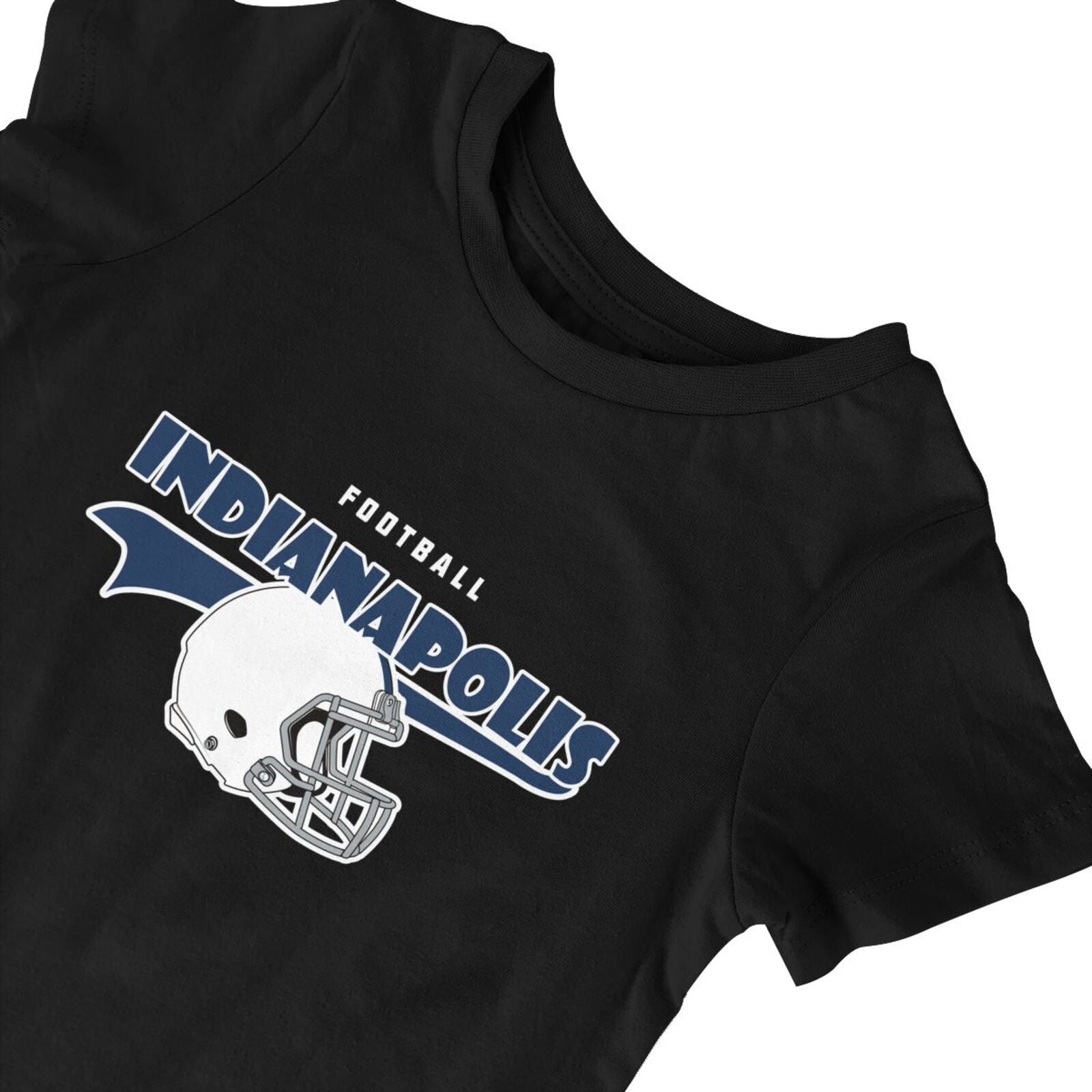 Personalized Indianapolisa Baby Football Bodysuit - Custom Name & Number - Antking ANTKING