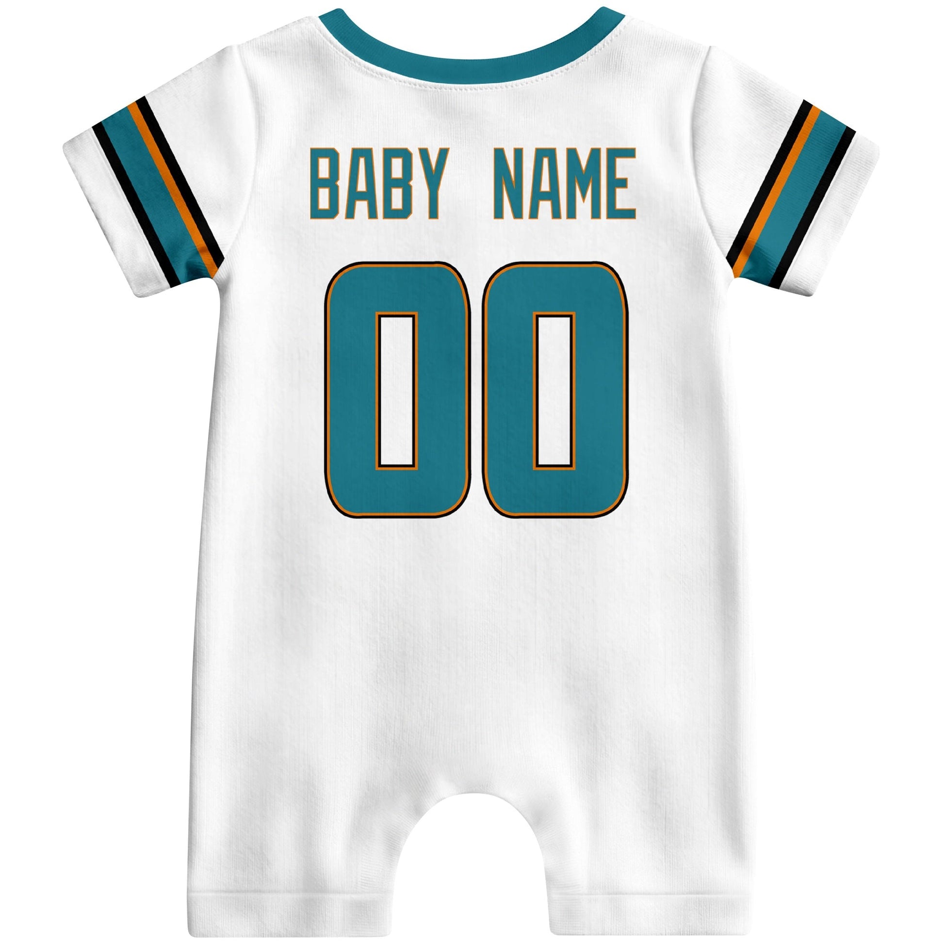 Personalized San Jose Hockey Baby Bodysuit - Custom Name & Number ANTKING
