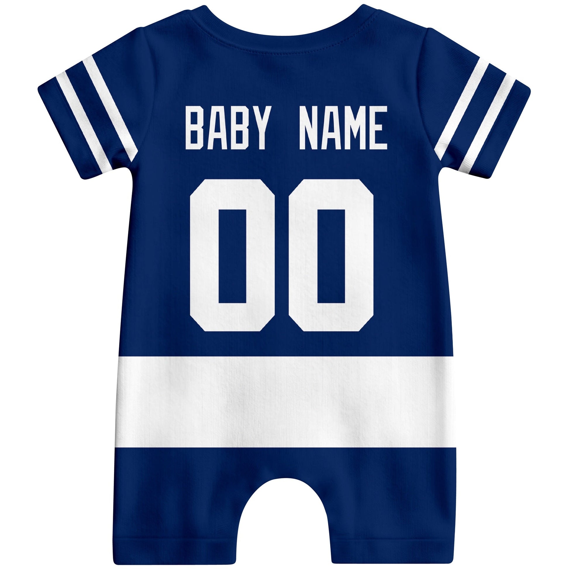 Personalized Toronto Hockey Baby Bodysuit - Custom Name & Number ANTKING