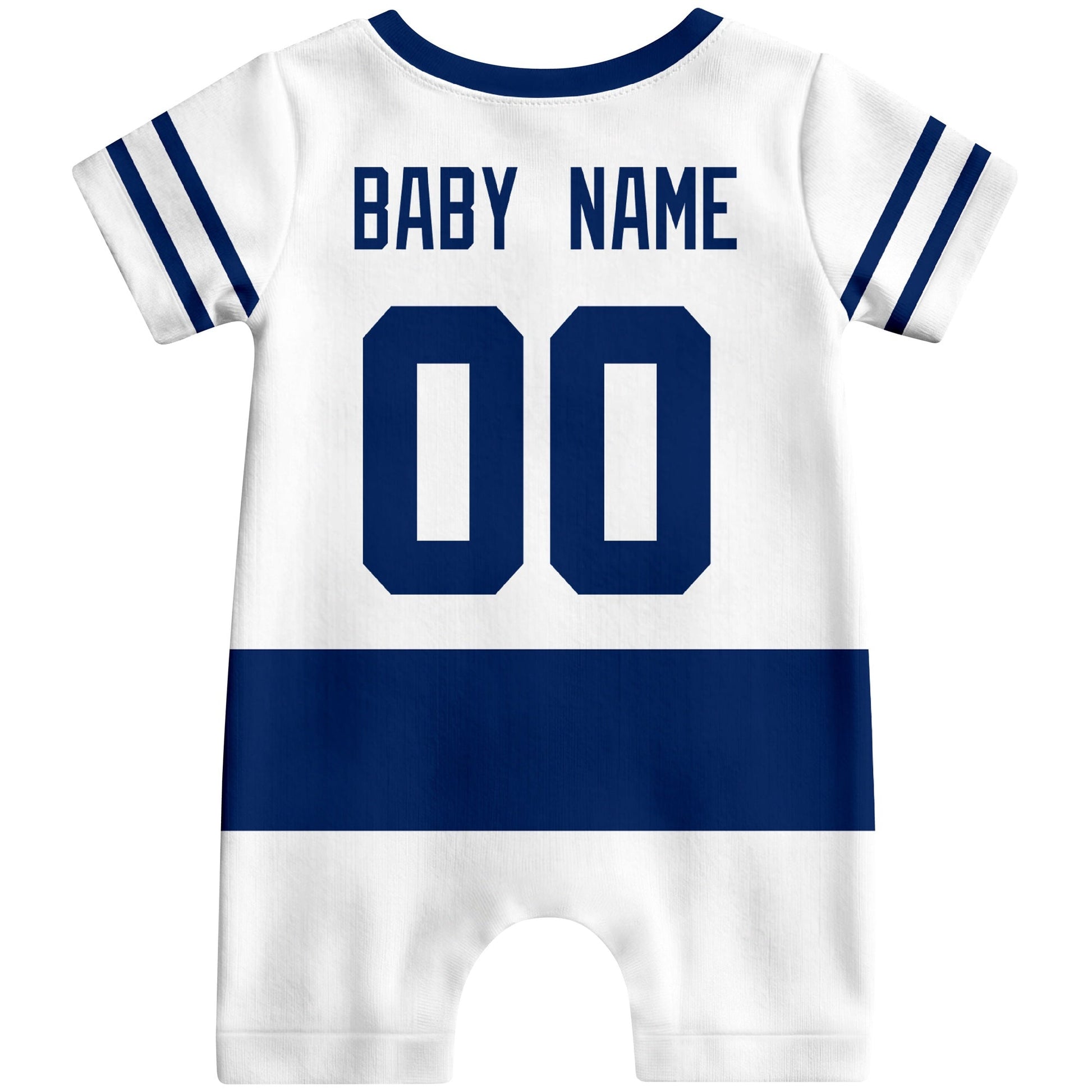 Personalized Toronto Hockey Baby Bodysuit - Custom Name & Number ANTKING