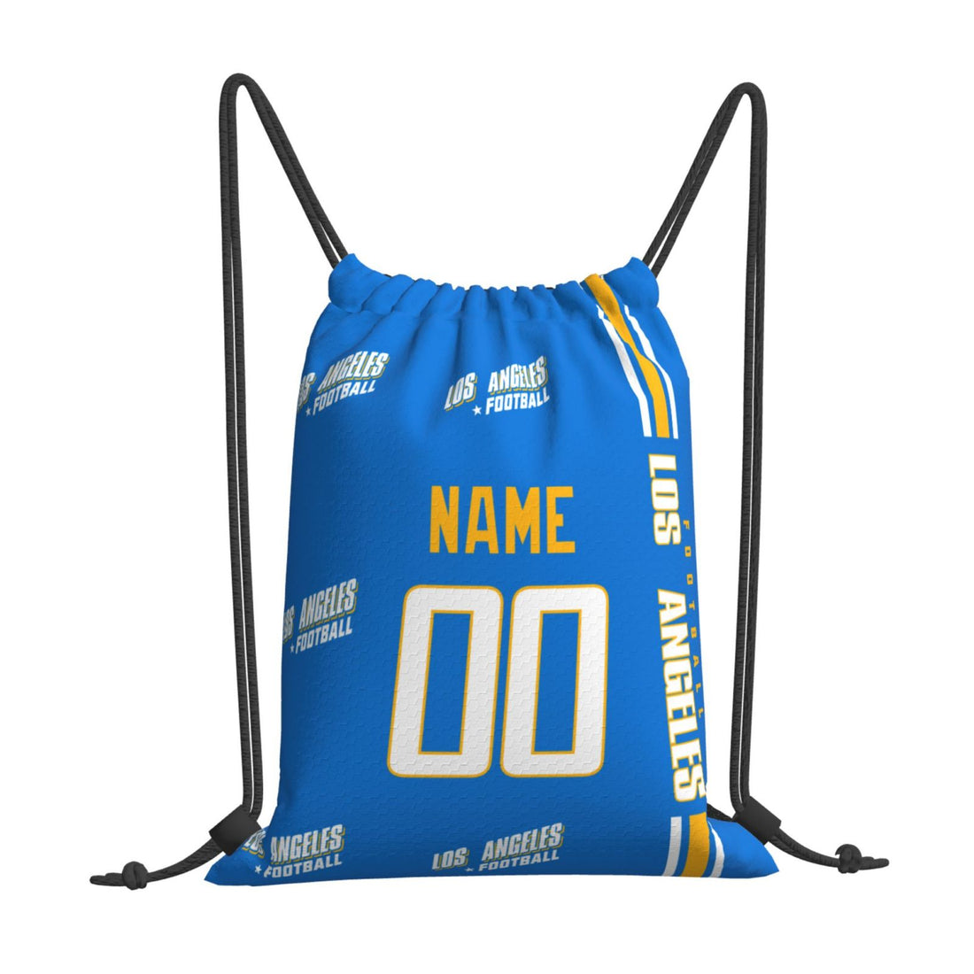 Personalized Los Angeles Football Sports Bag - Custom Athletic Gym Duffel for Fans - Antking