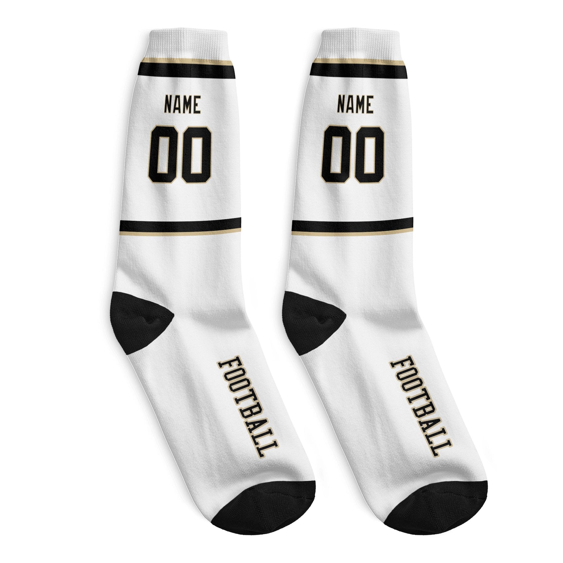 ANTKING New Orleans Socks 2 Pairs Custom any Name and Number for Men Women Gift ANTKING