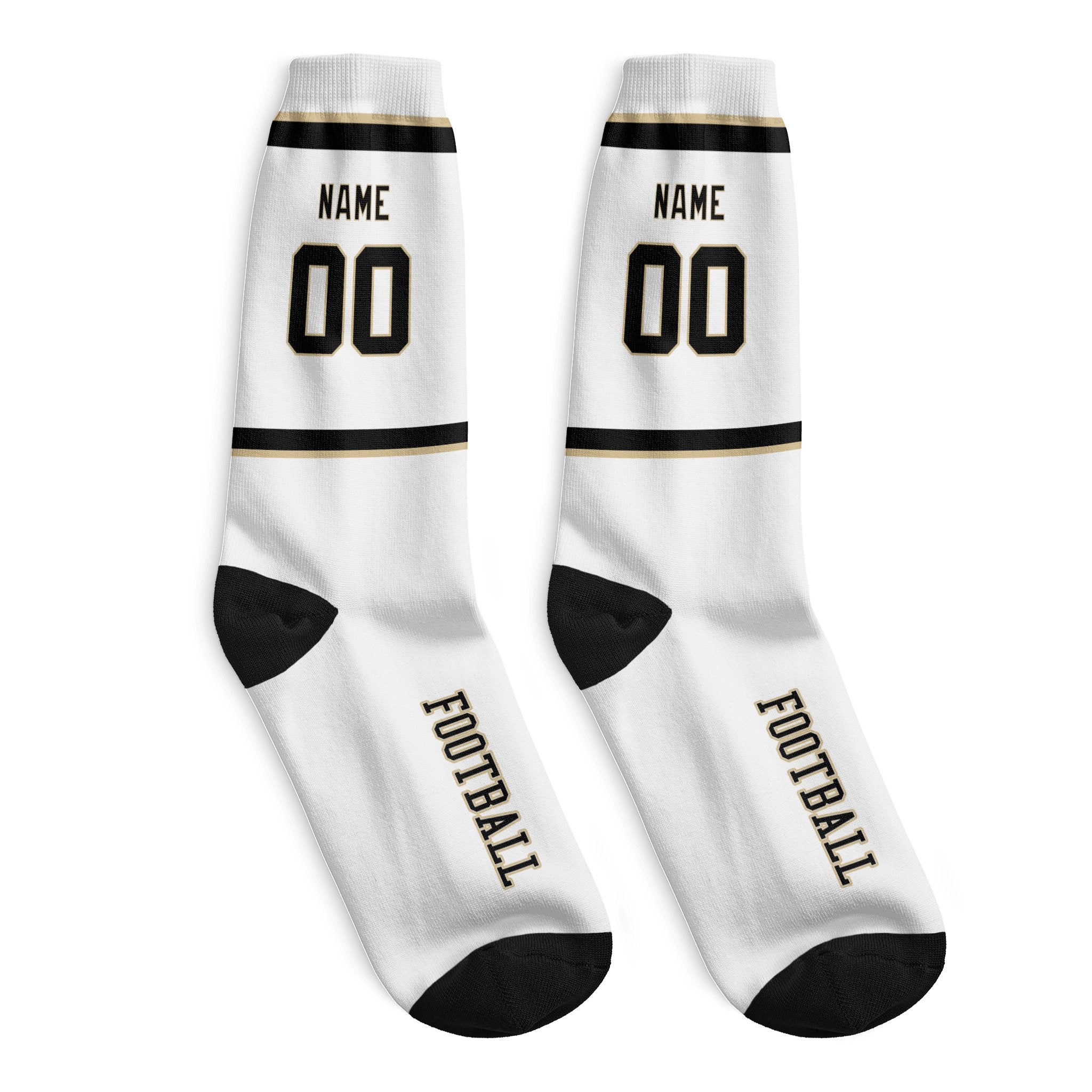 ANTKING New Orleans Socks 2 Pairs Custom any Name and Number for Men Women Gift ANTKING