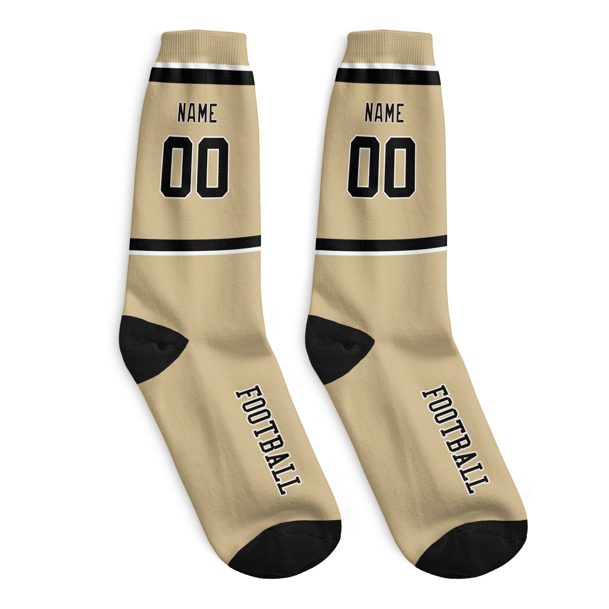 ANTKING New Orleans Socks 2 Pairs Custom any Name and Number for Men Women Gift ANTKING