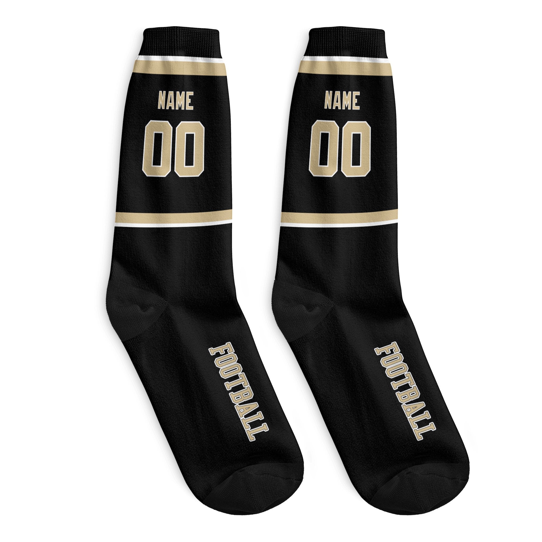 ANTKING New Orleans Socks 2 Pairs Custom any Name and Number for Men Women Gift ANTKING