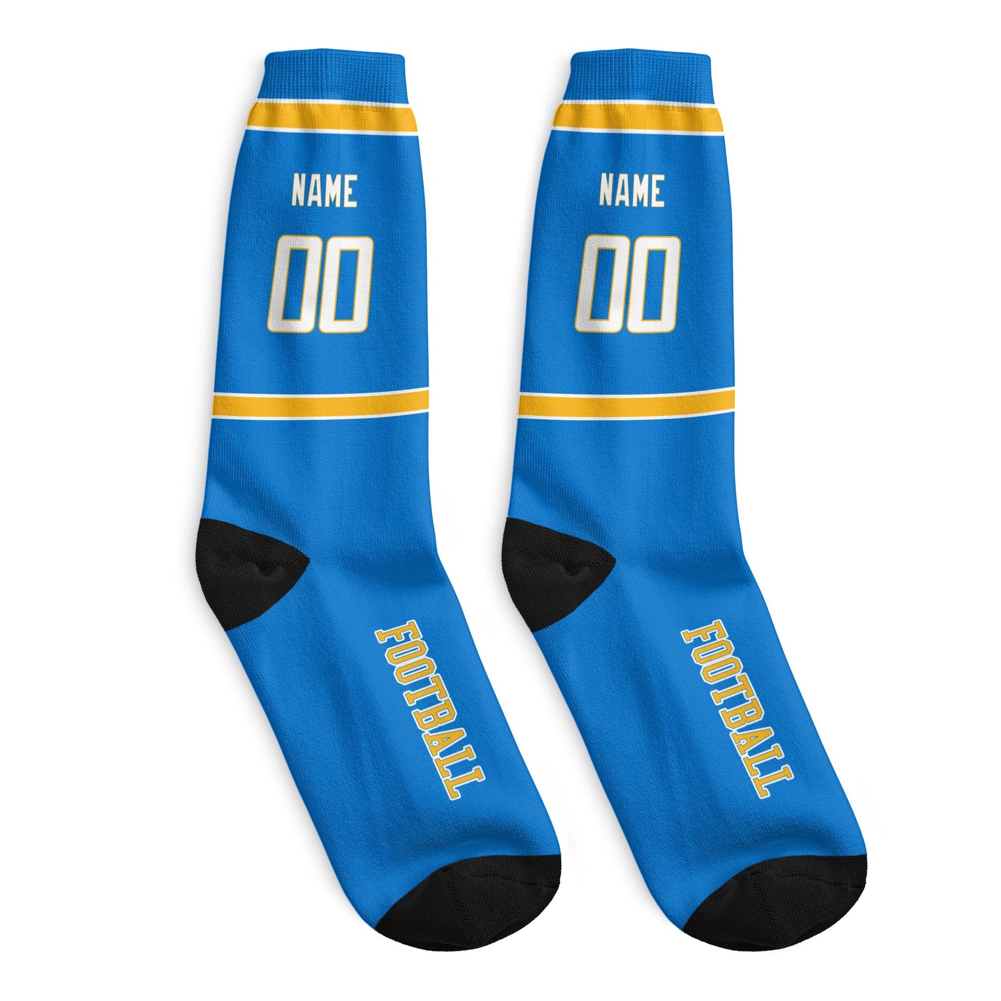 ANTKING Los Angeles C Socks 2 Pairs Custom any Name and Number for Men Women Gift ANTKING