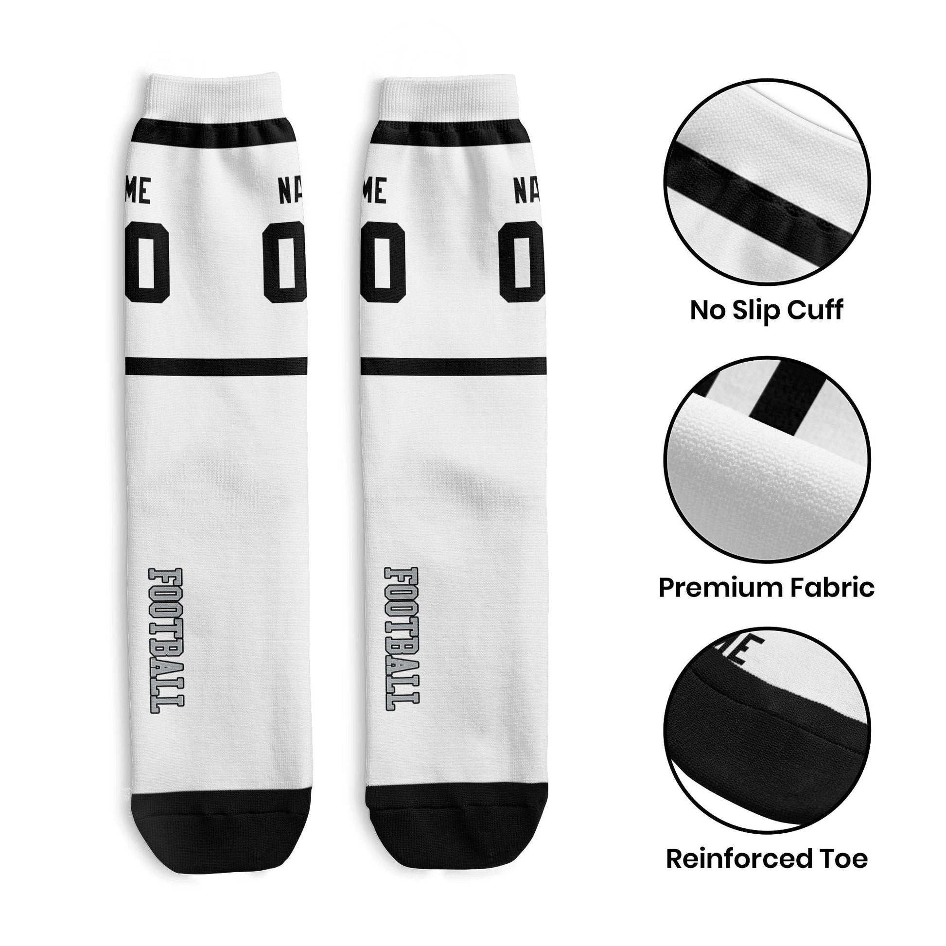 ANTKING Las Vegas Socks 2 Pairs Custom any Name and Number for Men Women Gift ANTKING
