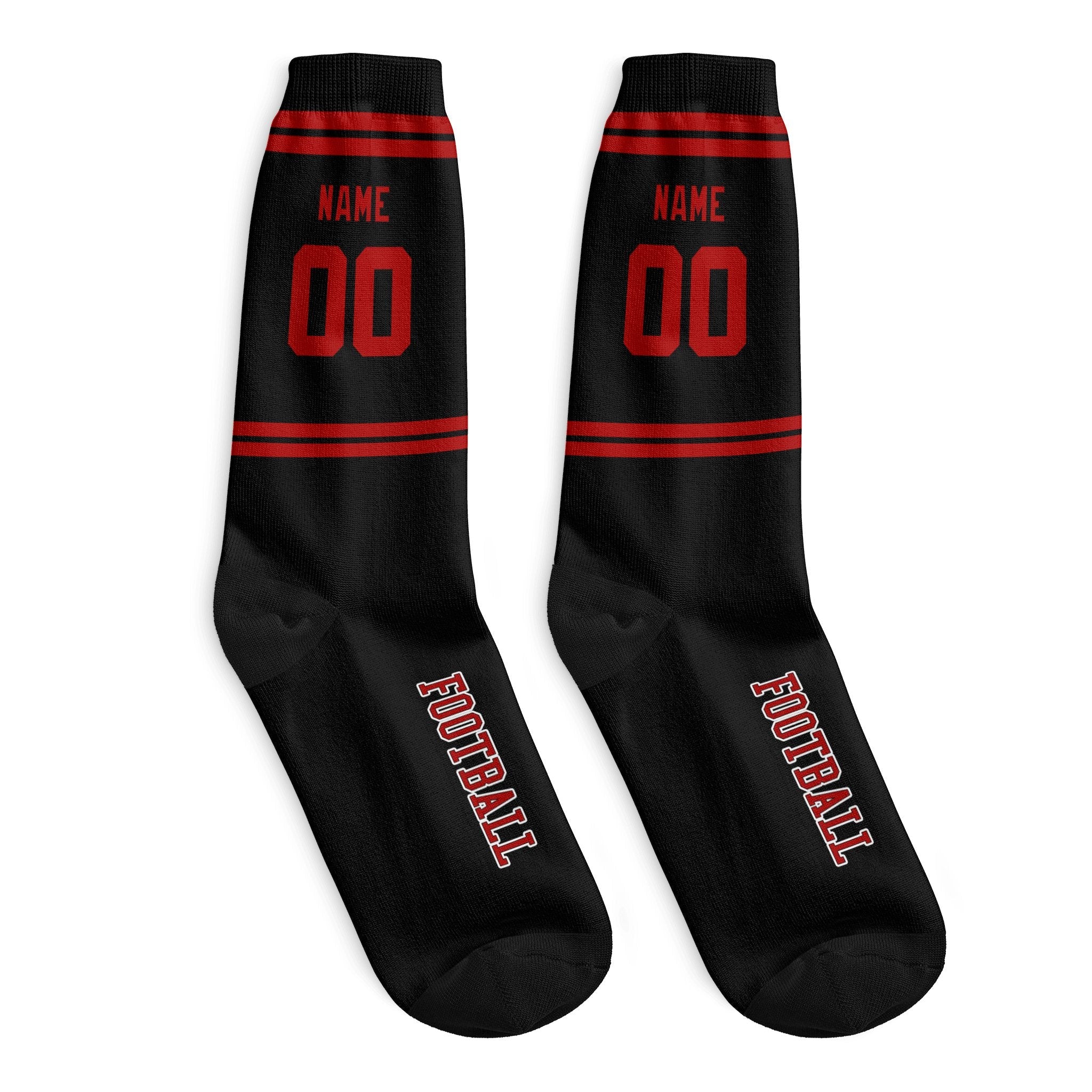 ANTKING San Francisco Socks 2 Pairs Custom any Name and Number for Men Women Gift ANTKING