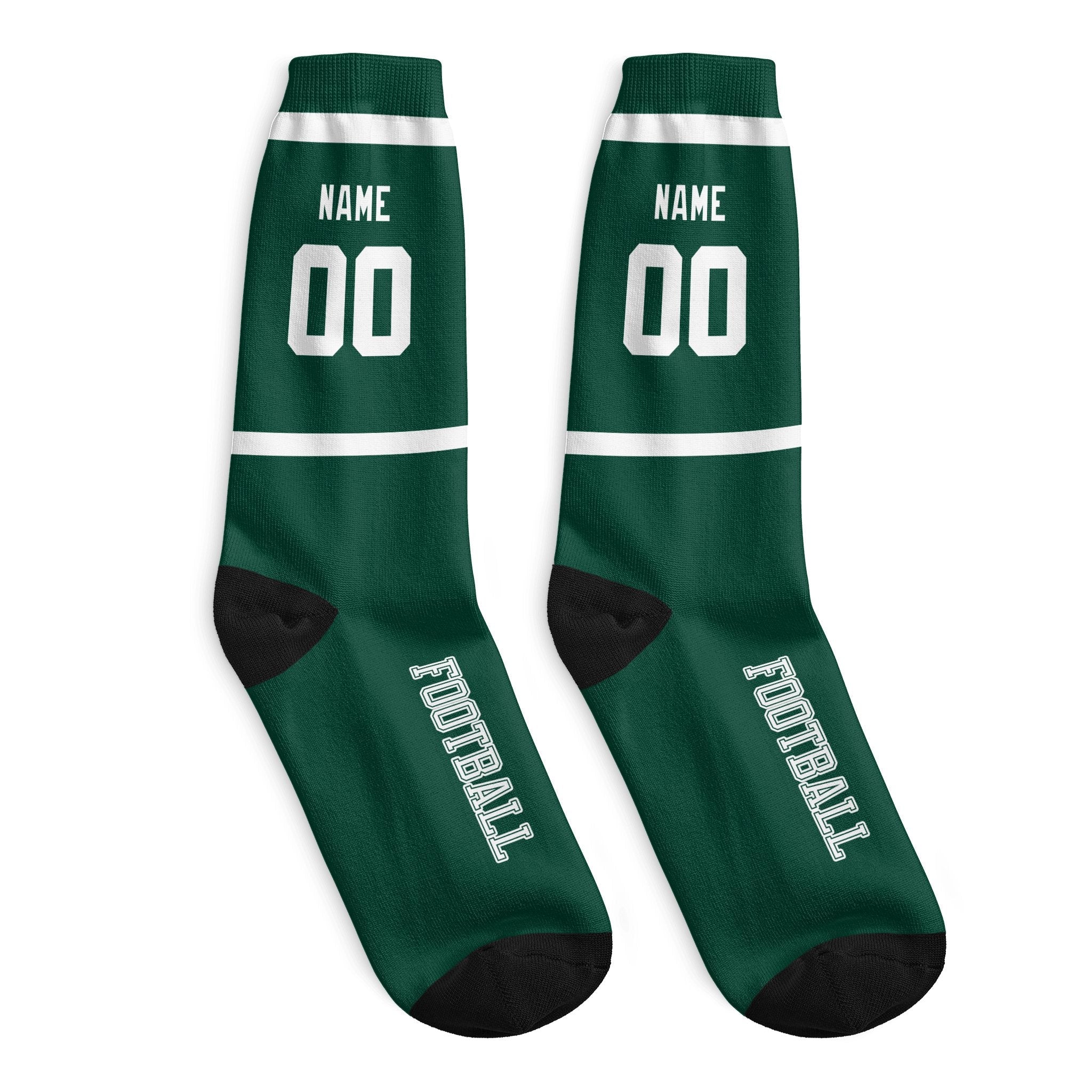 ANTKING New York J Socks 2 Pairs Custom any Name and Number for Men Women Gift ANTKING