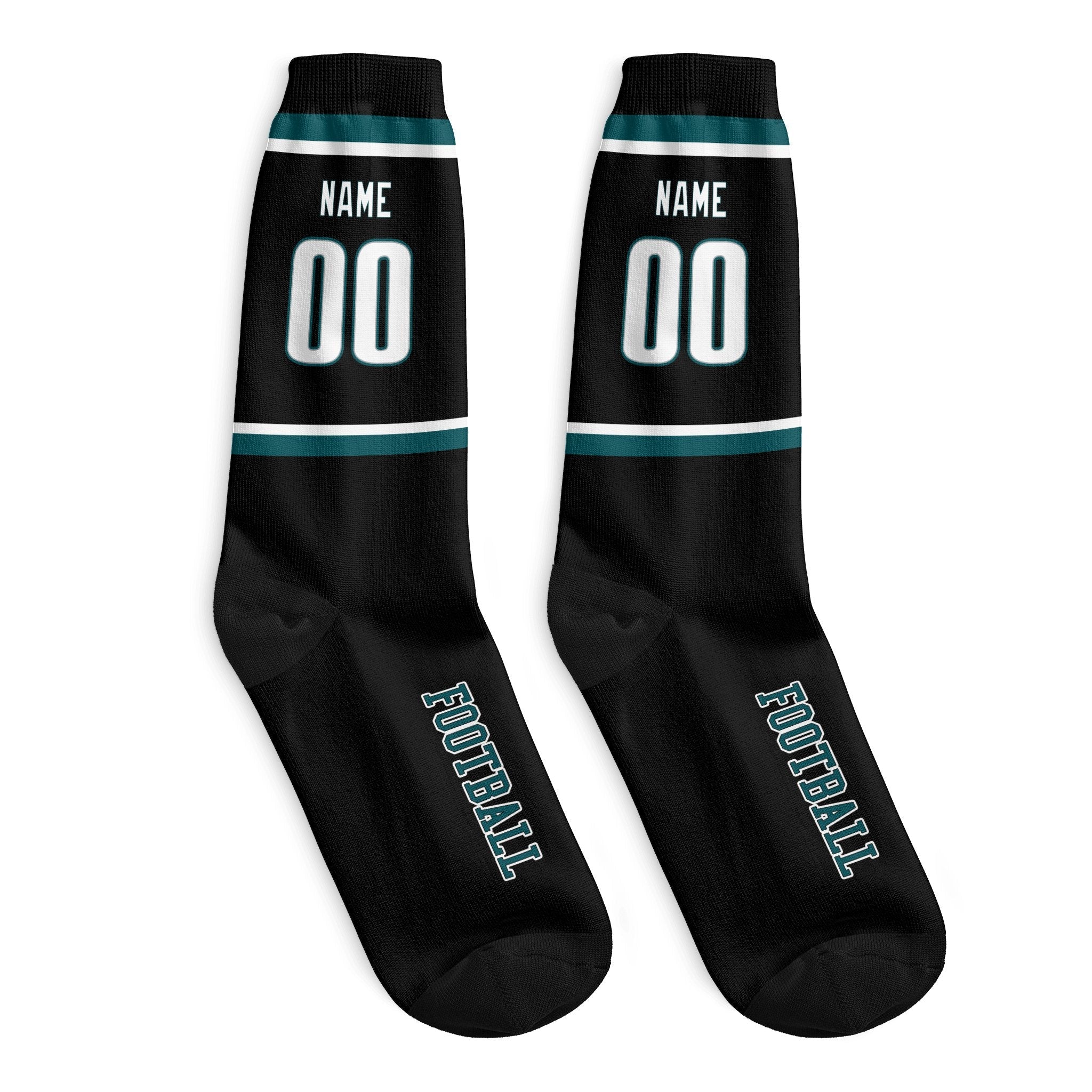 ANTKING Philadelphia Socks 2 Pairs Custom any Name and Number for Men Women Gift ANTKING