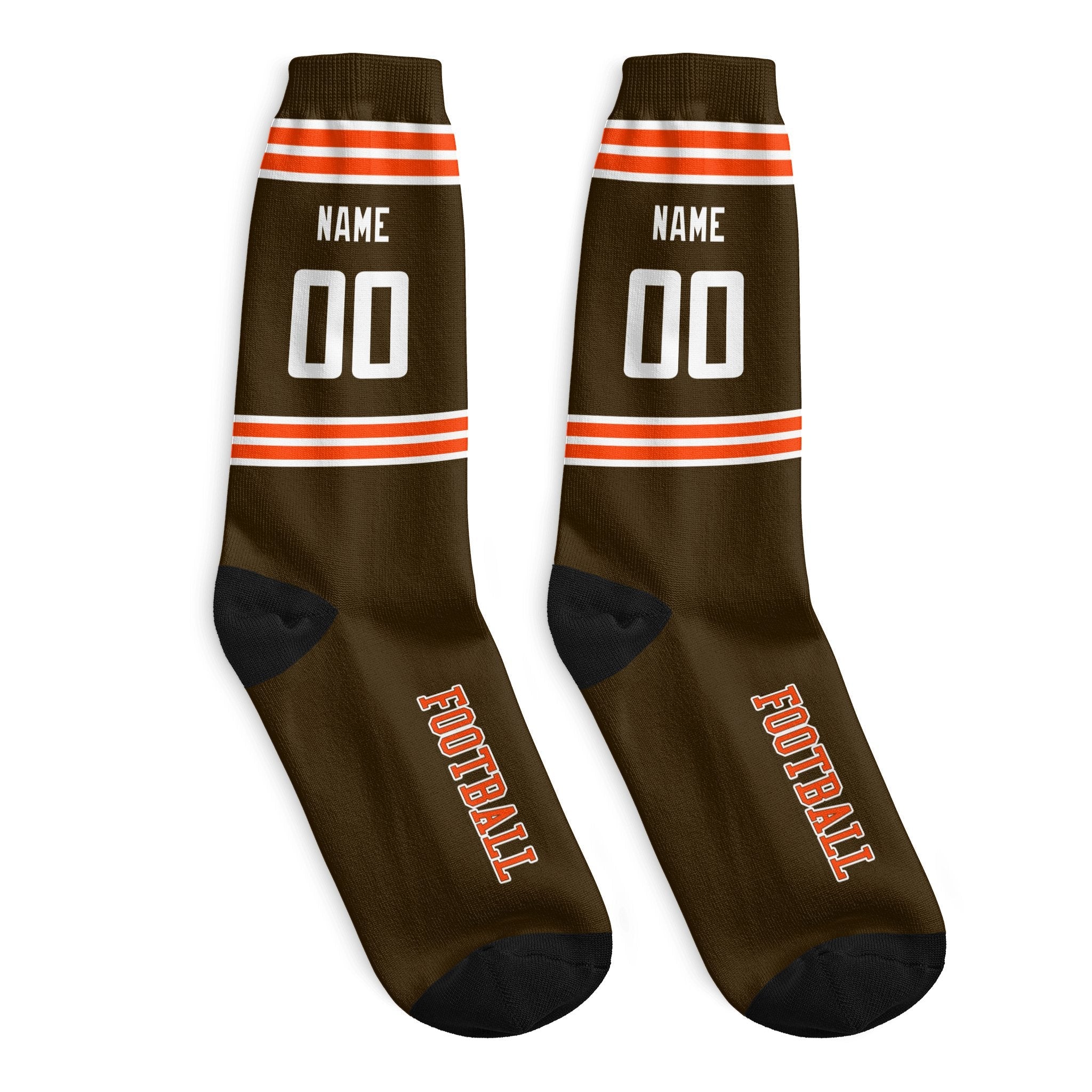 ANTKING Cleveland Socks 2 Pairs Custom any Name and Number for Men Women Gift ANTKING