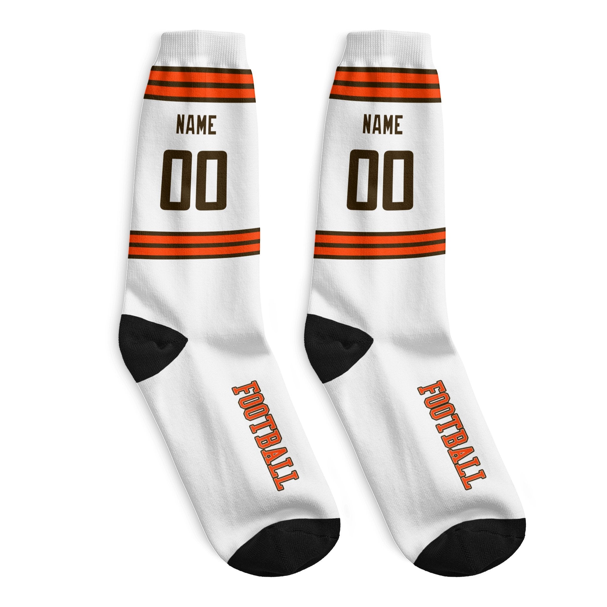 ANTKING Cleveland Socks 2 Pairs Custom any Name and Number for Men Women Gift ANTKING