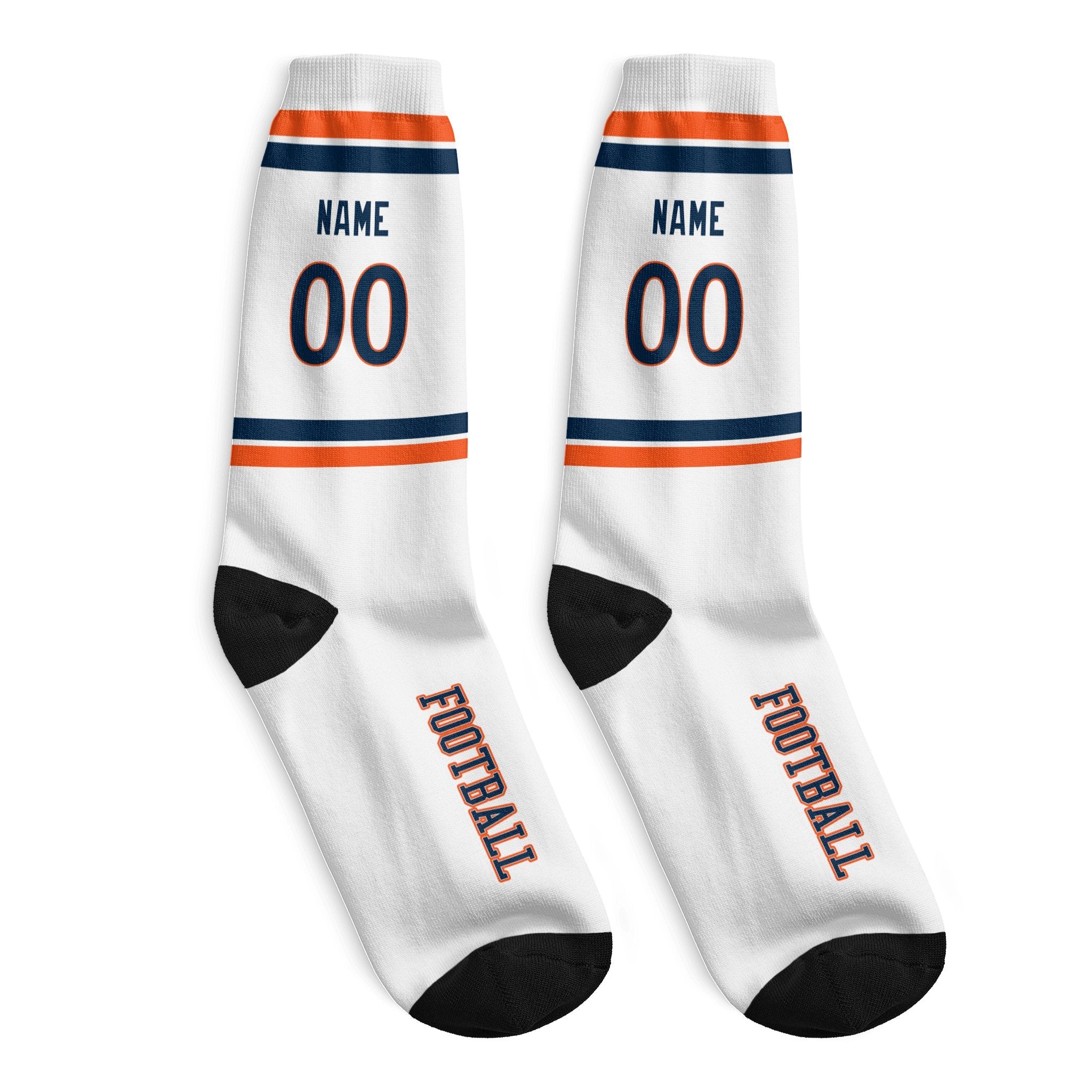 ANTKING Denver Socks 2 Pairs Custom any Name and Number for Men Women Gift ANTKING
