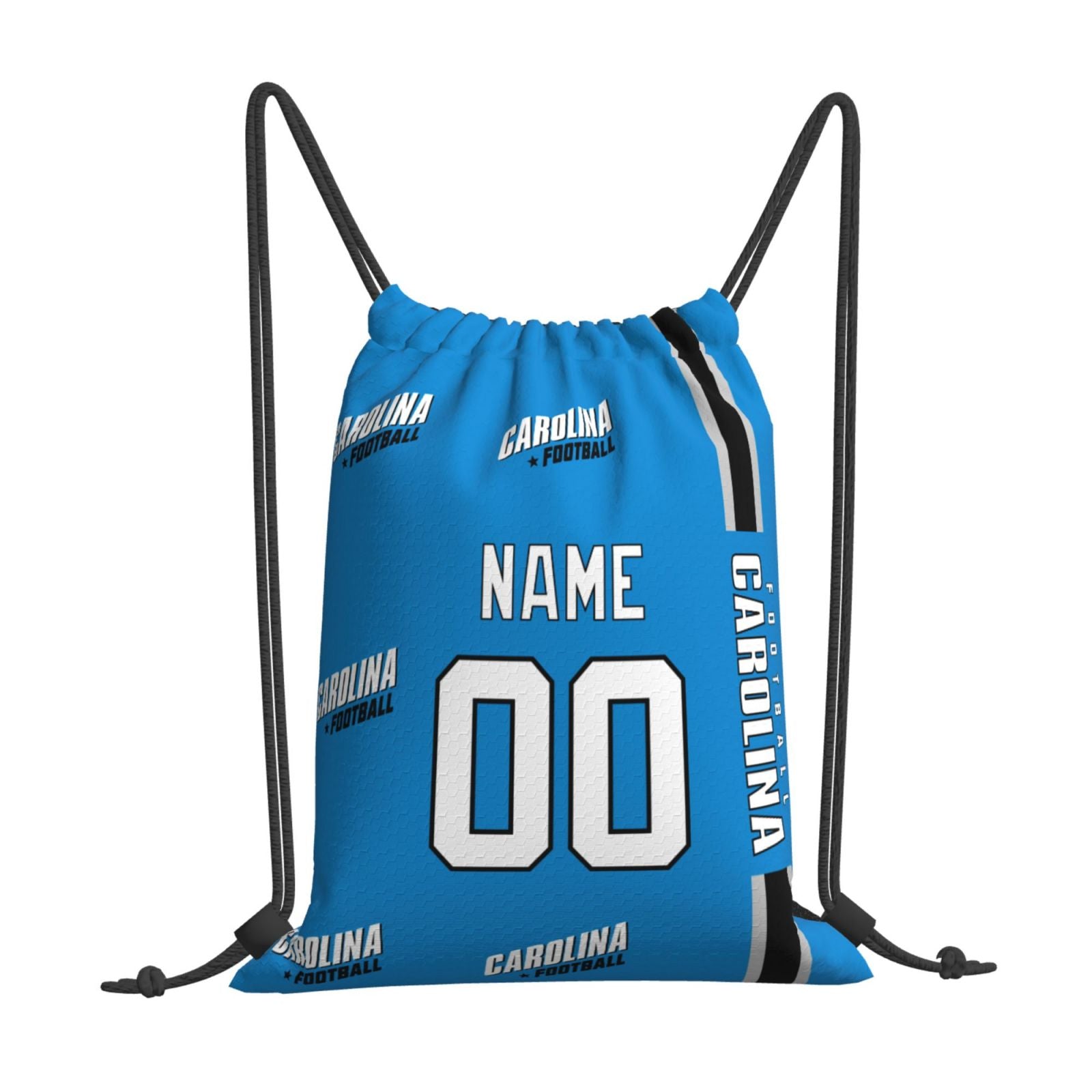 ANTKING Carolina Drawstring Bags Custom any Name and Number Backpack for Men Youth Boy Gifts ANTKING