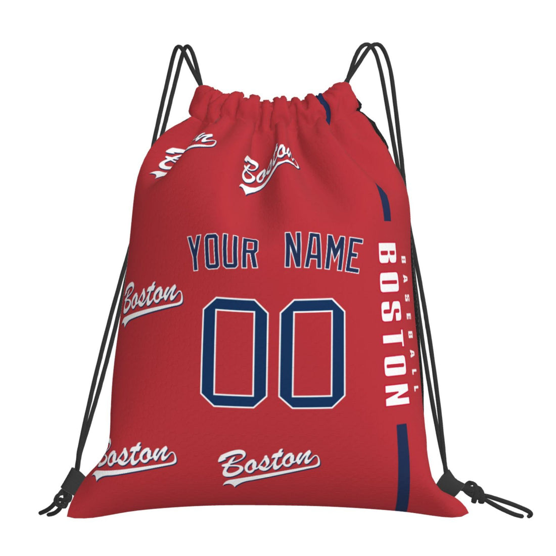 Personalized Boston Baseball Sports Bag - Custom Team Duffel Travel Bag - Antking