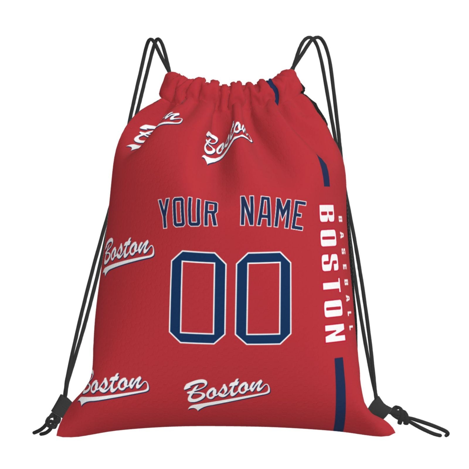Personalized Boston Baseball Sports Bag - Custom Team Duffel Travel Bag - Antking