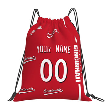 Personalized Cincinnati Baseball Sports Bag - Custom Team Duffel Travel Bag - Antking