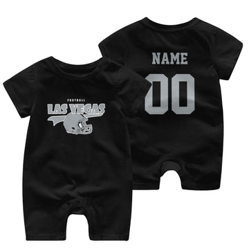 Personalized [Las Vegas] Baby Onesie - Custom Football Fan Infant Bodysuit - Antking
