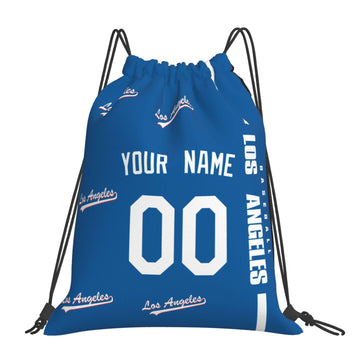 Personalized Los Angeles Baseball Sports Bag - Custom Team Duffel Travel Bag - Antking