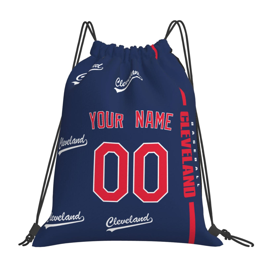 Personalized Cleveland Baseball Sports Bag - Custom Team Duffel Travel Bag - Antking