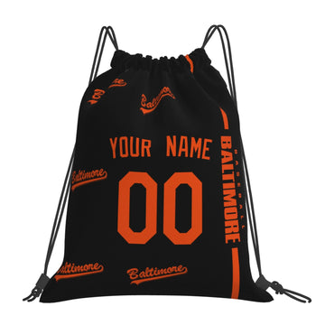 Personalized Baltimore Baseball Sports Bag - Custom Team Duffel Travel Bag - Antking