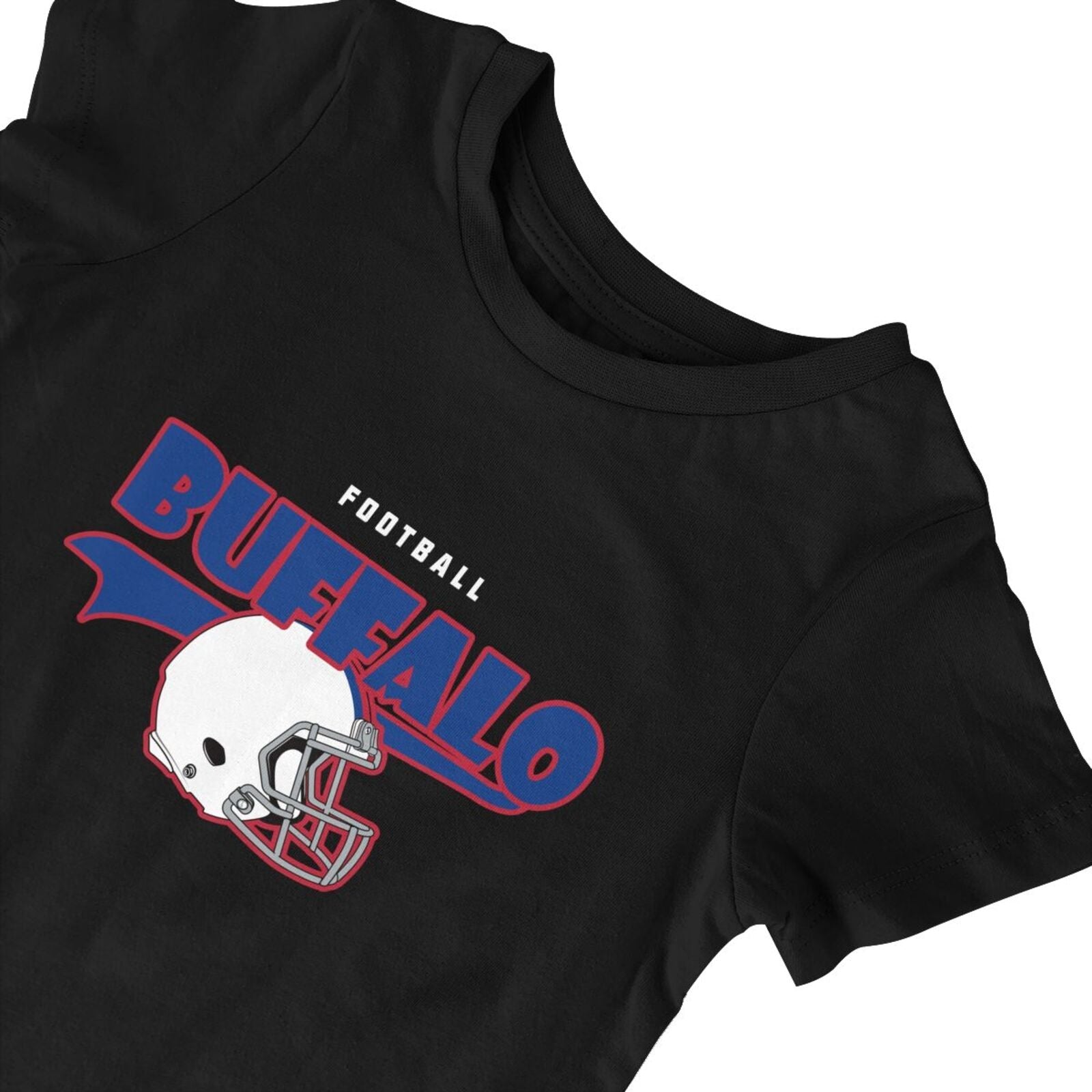 Personalized Buffal Baby Football Bodysuit - Custom Name & Number - Antking ANTKING