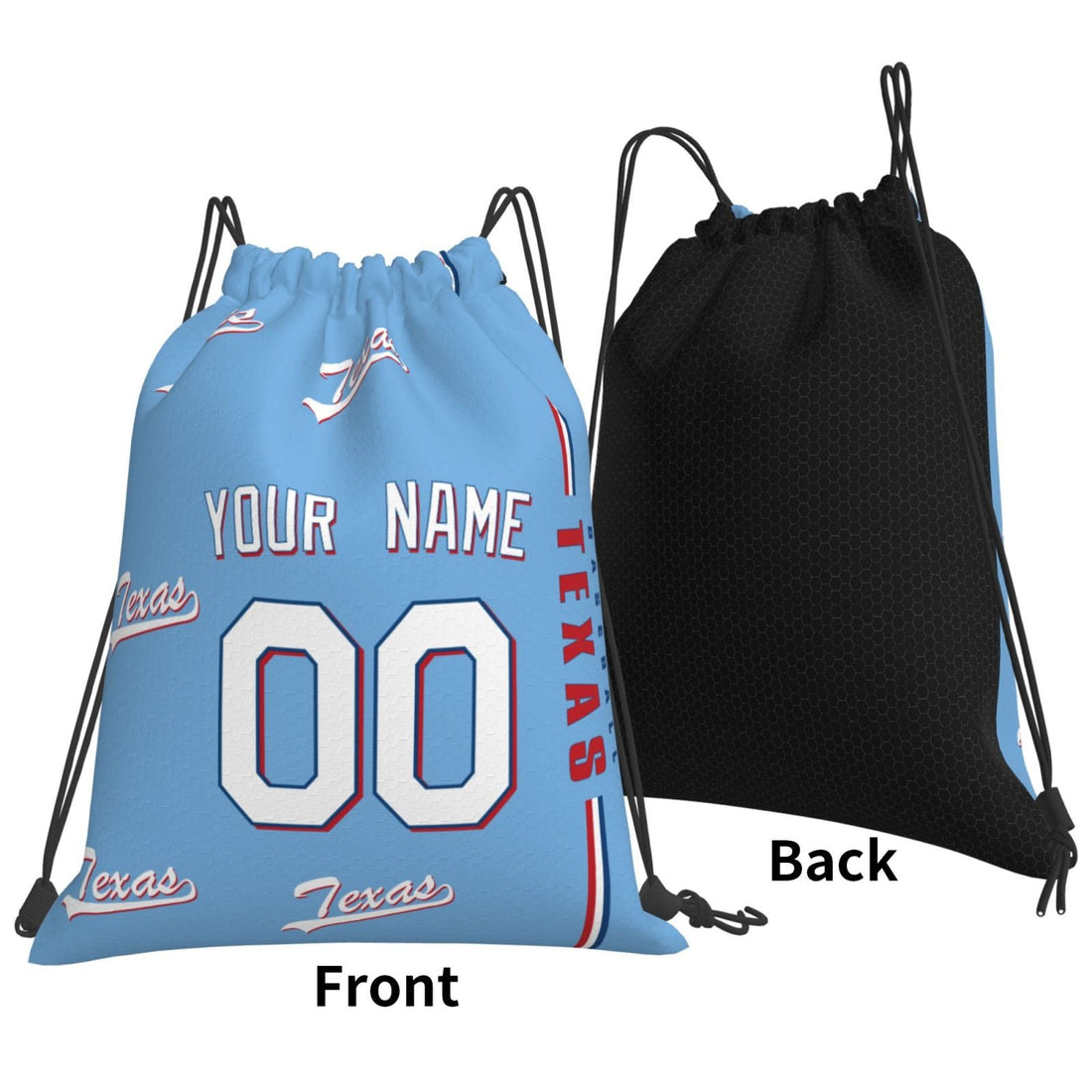 Personalized Texas Baseball Sports Bag - Custom Team Duffel Travel Bag - Antking