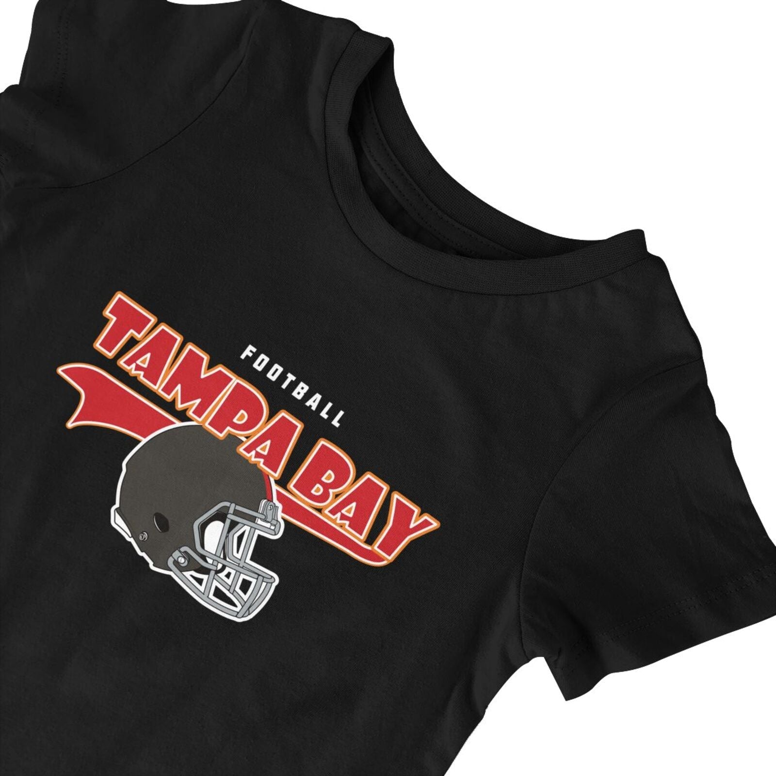Personalized Tampa Baby Football Bodysuit - Custom Name & Number - Antking ANTKING