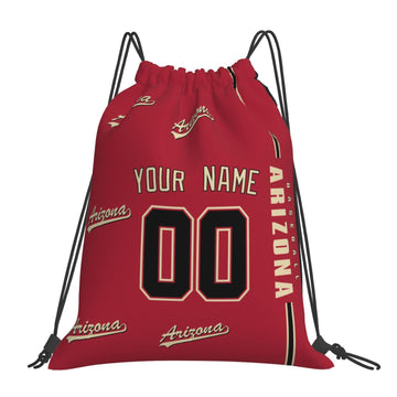 Personalized Arizona Baseball Sports Bag - Custom Team Duffel Travel Bag - Antking