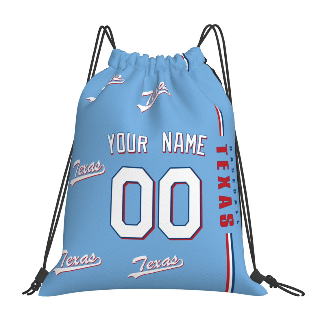 Personalized Texas Baseball Sports Bag - Custom Team Duffel Travel Bag - Antking