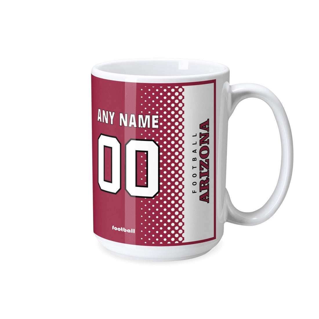 Arizona Mug Coffee Cup Custom Any Name and Number for Men Women Youth Gift