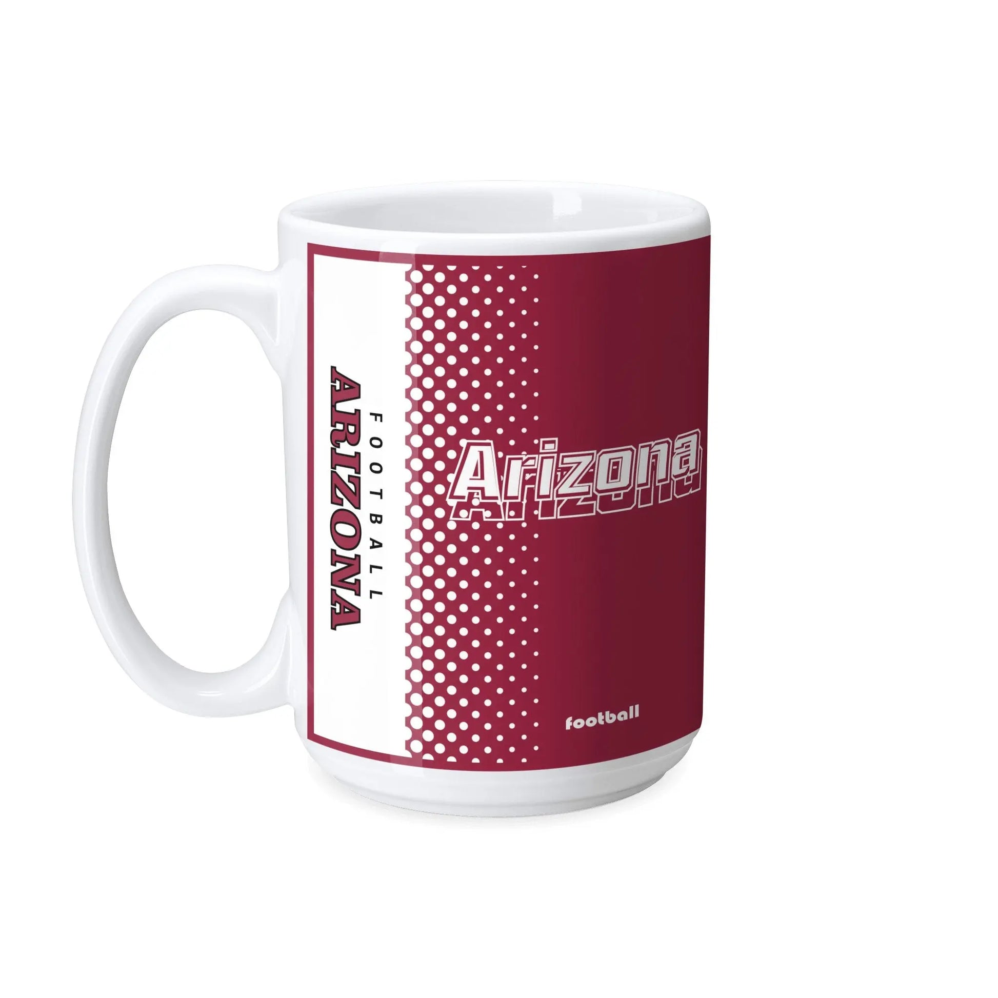 Personalized Arizona Football Mug - Custom Name & Number - Antking ANTKING