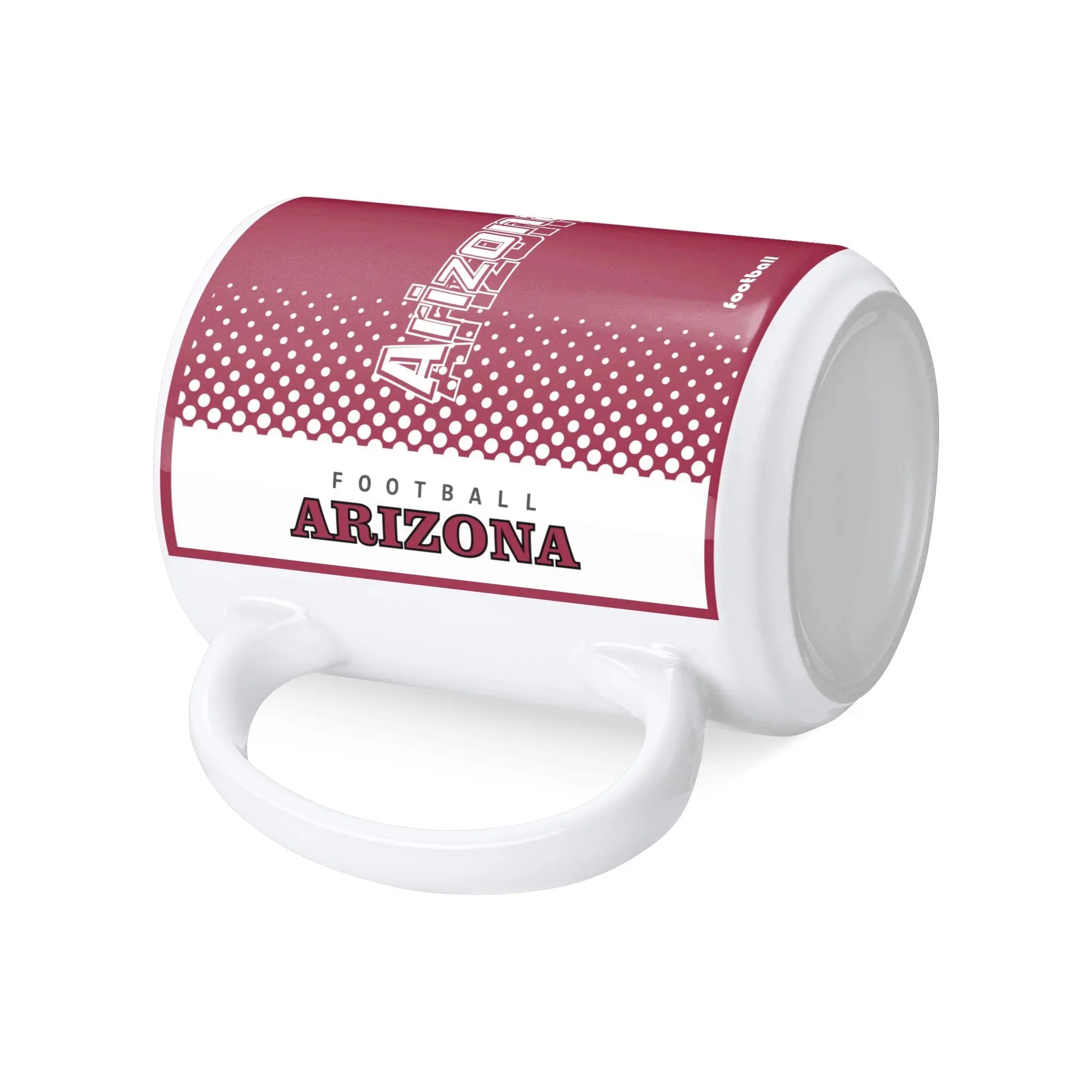 Personalized Arizona Football Mug - Custom Name & Number - Antking ANTKING