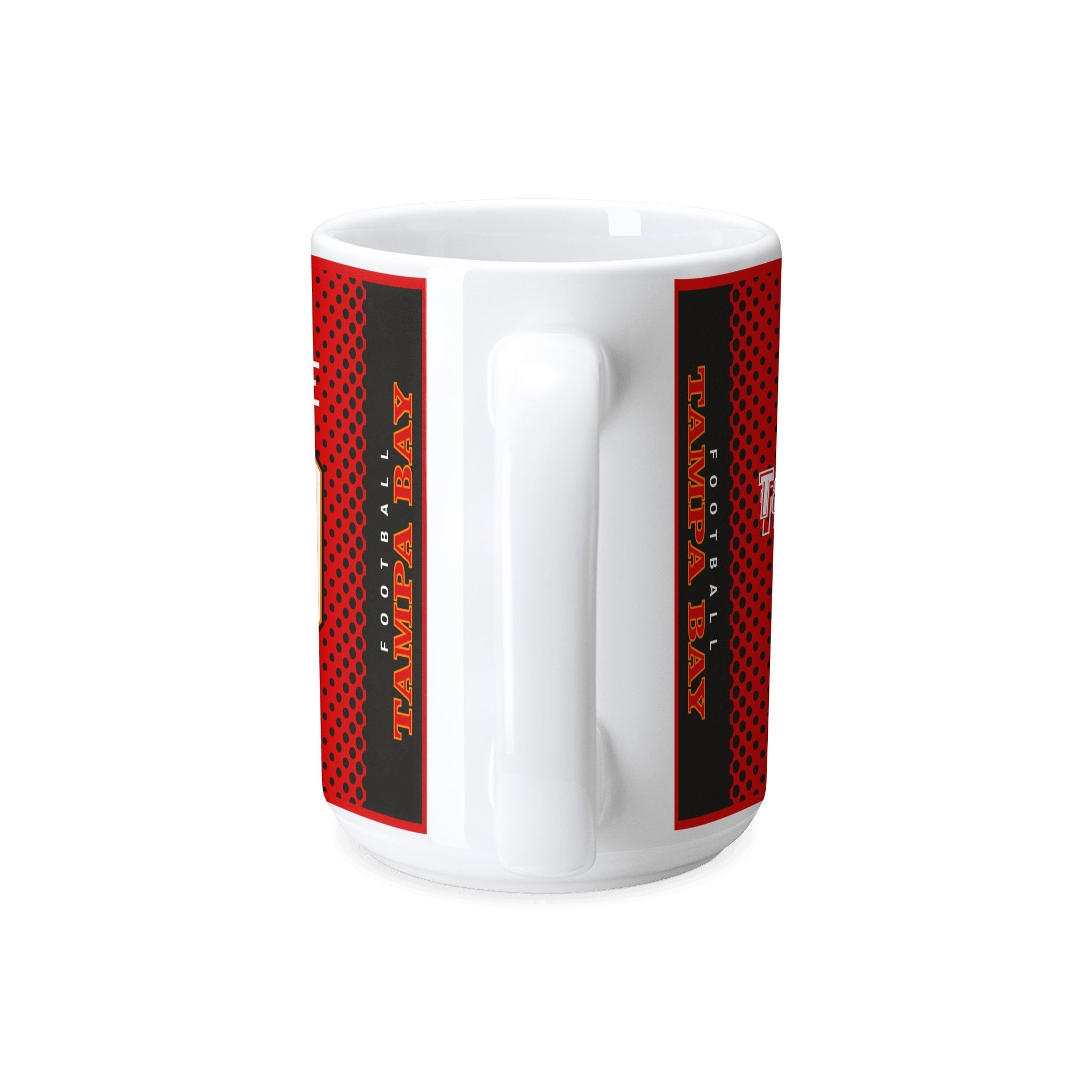 Personalized Tampa Football Mug - Custom Name & Number - Antking ANTKING