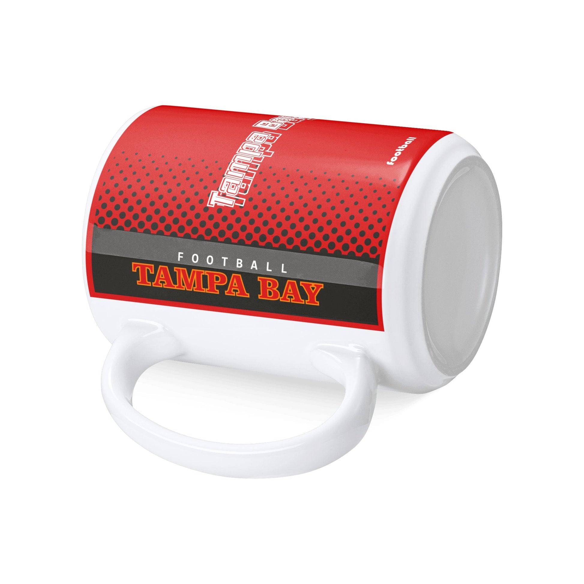Personalized Tampa Football Mug - Custom Name & Number - Antking ANTKING