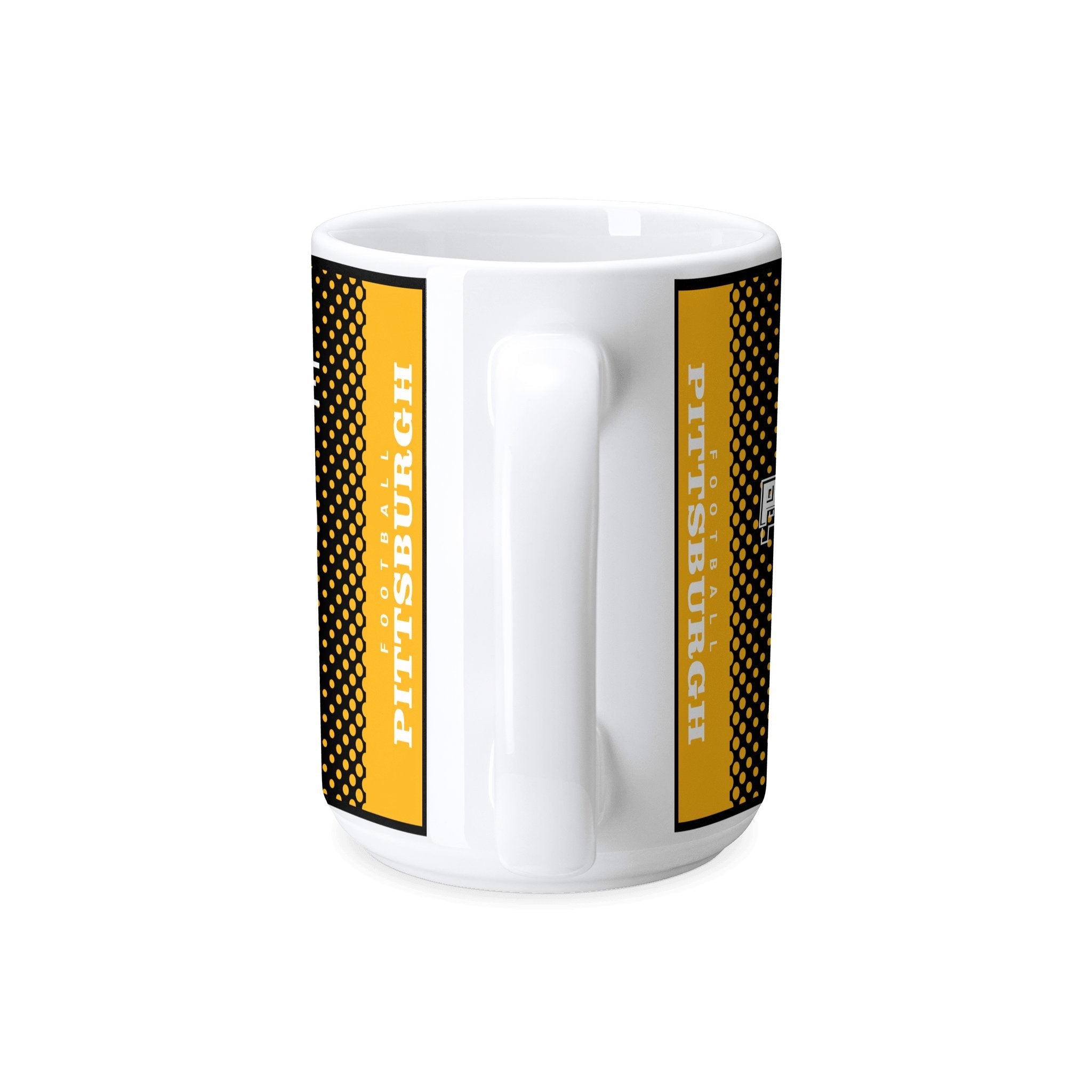 Personalized Pittsburgh Football Mug - Custom Name & Number - Antking ANTKING