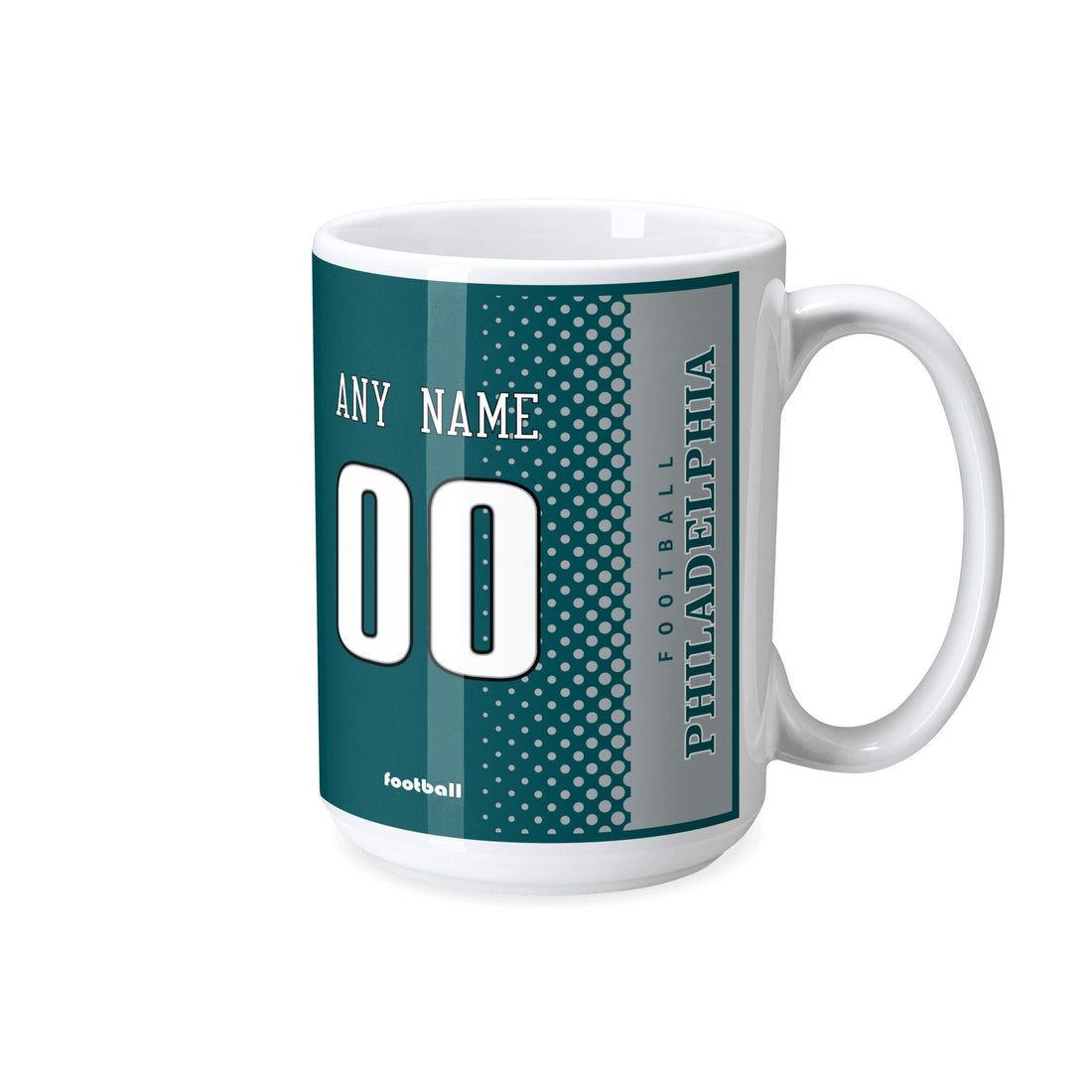 Custom [Philadelphia] Mug with Personalized Name - Ceramic Coffee Cup - Antking
