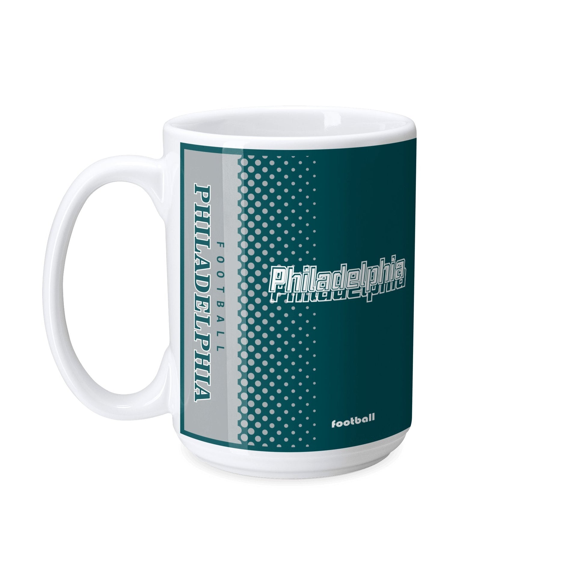 Personalized Philadelphia Football Mug - Custom Name & Number - Antking ANTKING