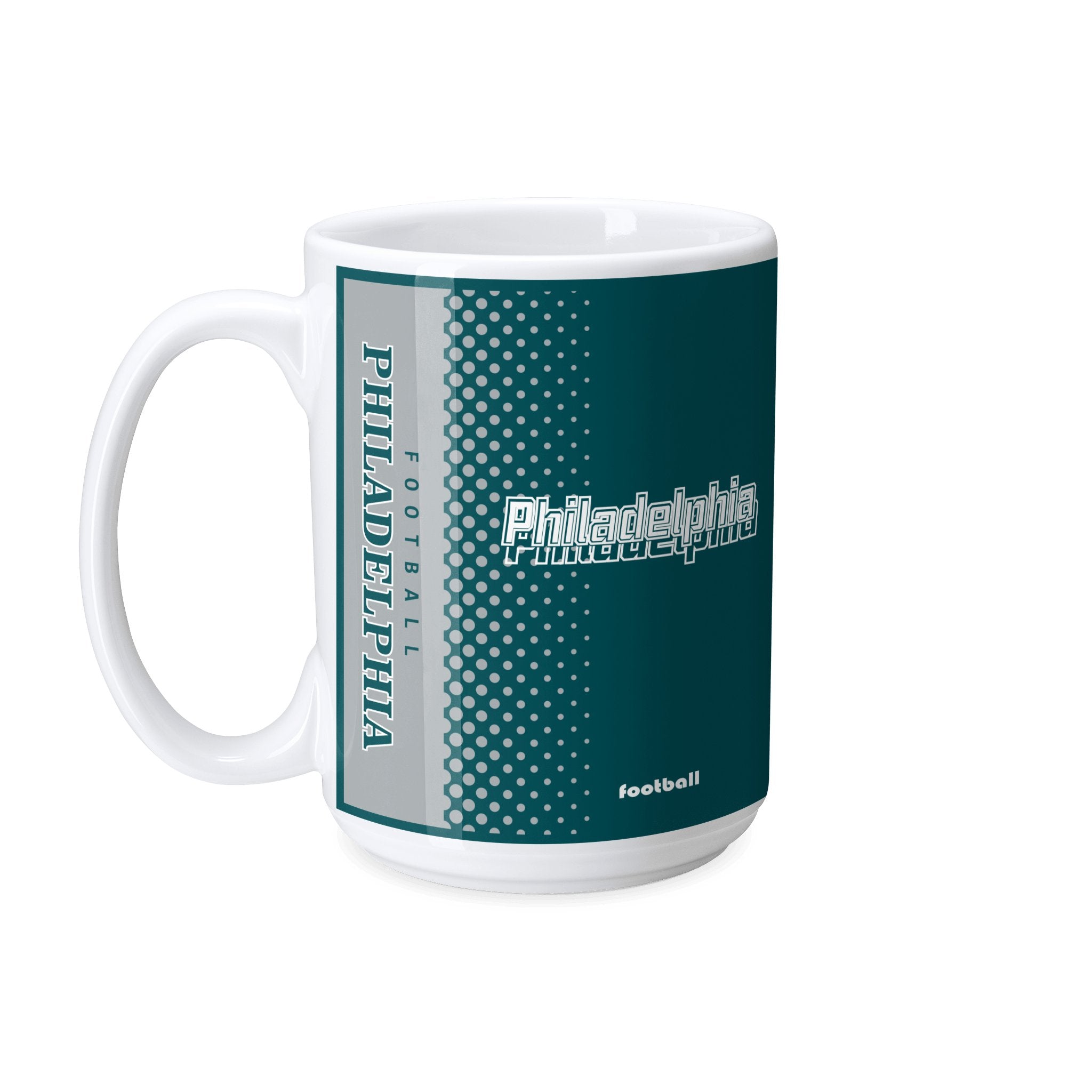 Personalized Philadelphia Football Mug - Custom Name & Number - Antking ANTKING