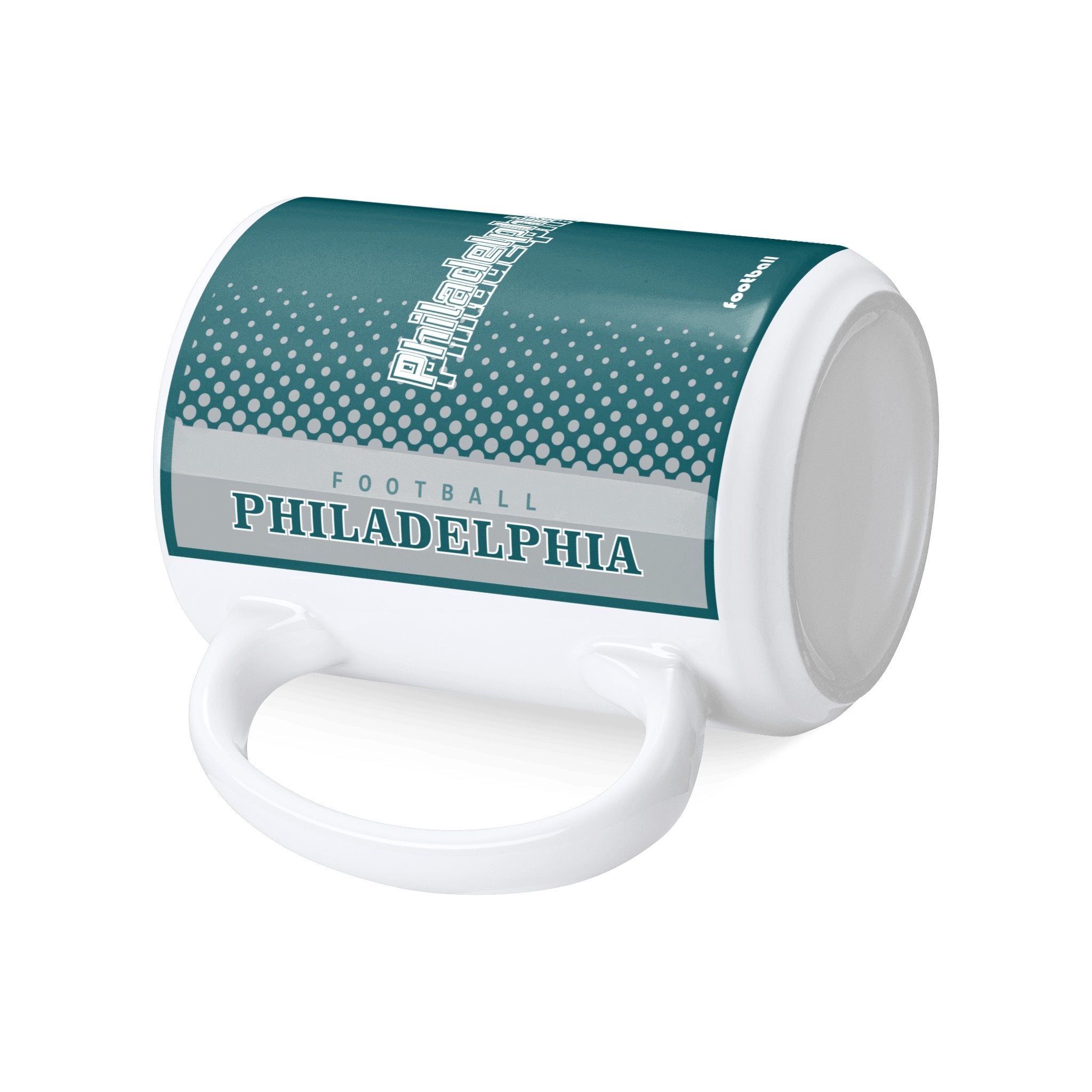Personalized Philadelphia Football Mug - Custom Name & Number - Antking ANTKING
