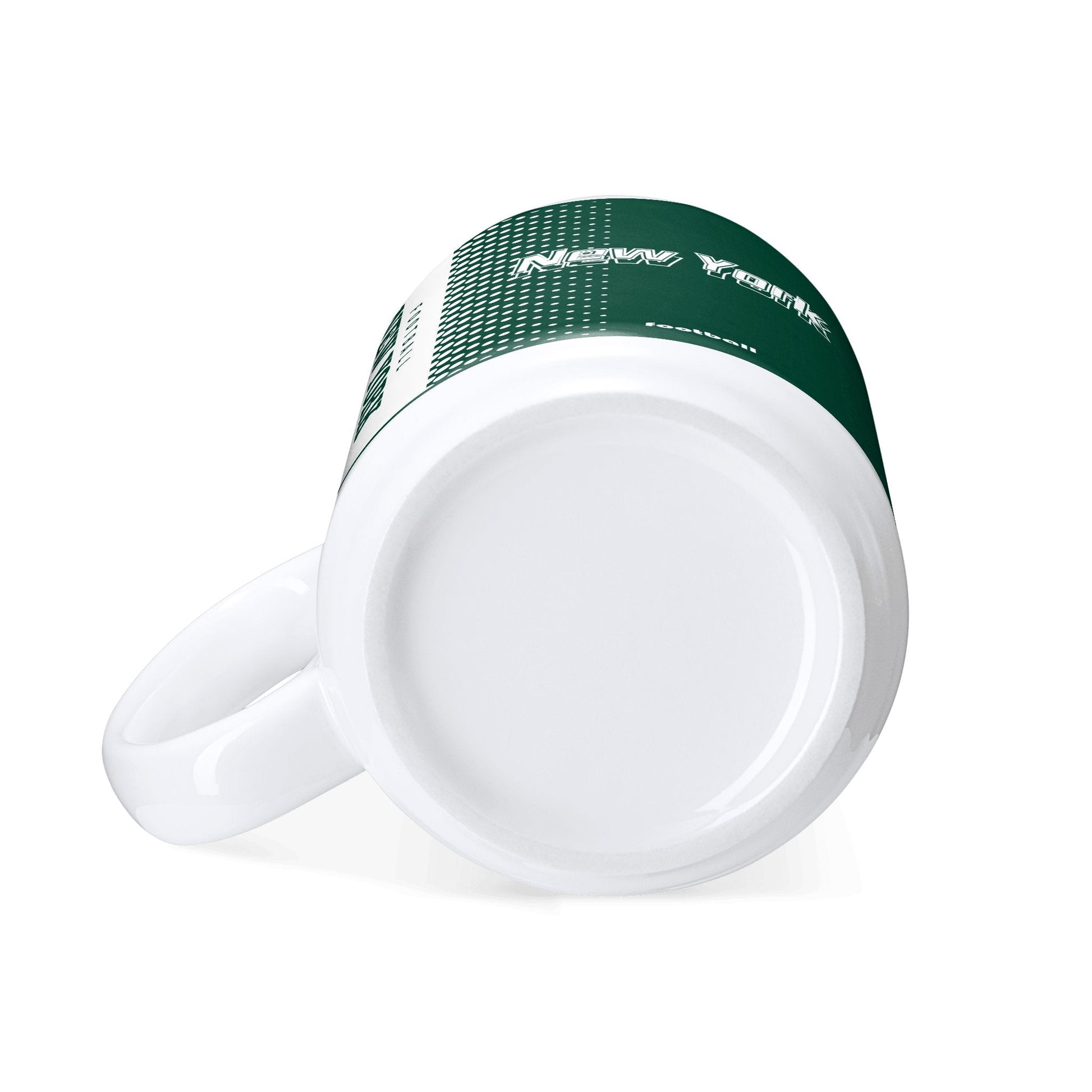 Personalized New York J Football Mug - Custom Name & Number - Antking ANTKING