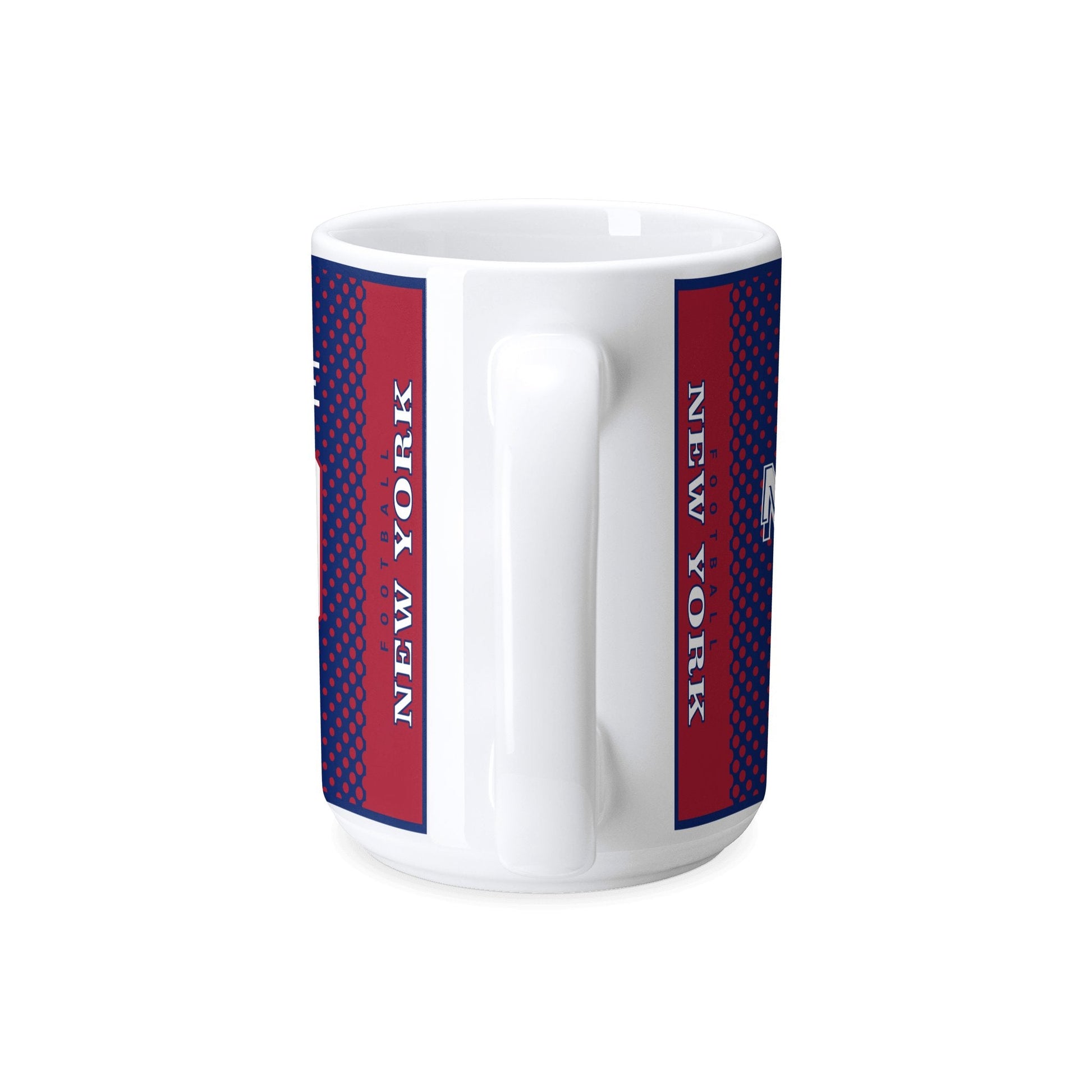 Personalized New York Football Mug - Custom Name & Number - Antking ANTKING